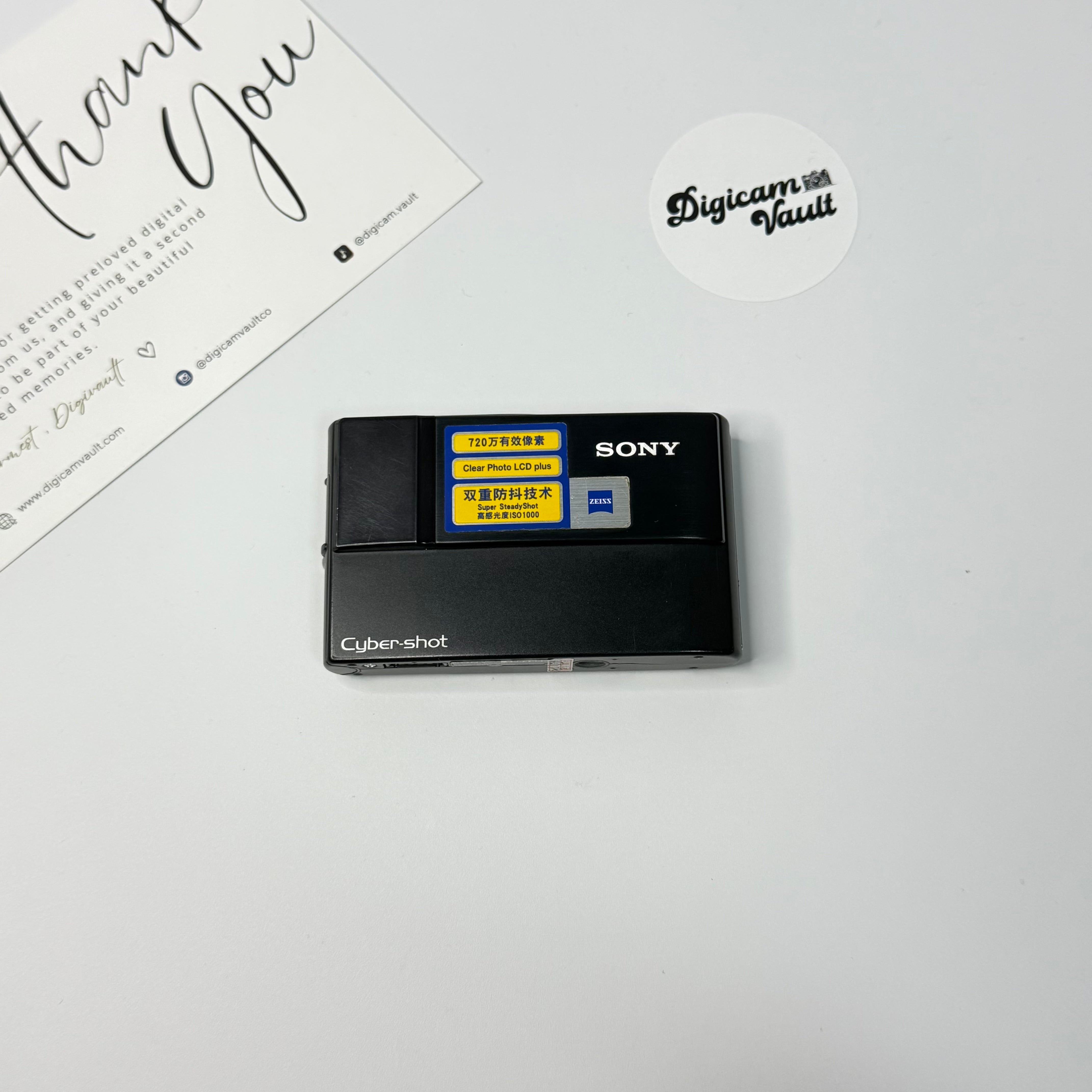 SONY CYBERSHOT DSC-T10 [BLACK]