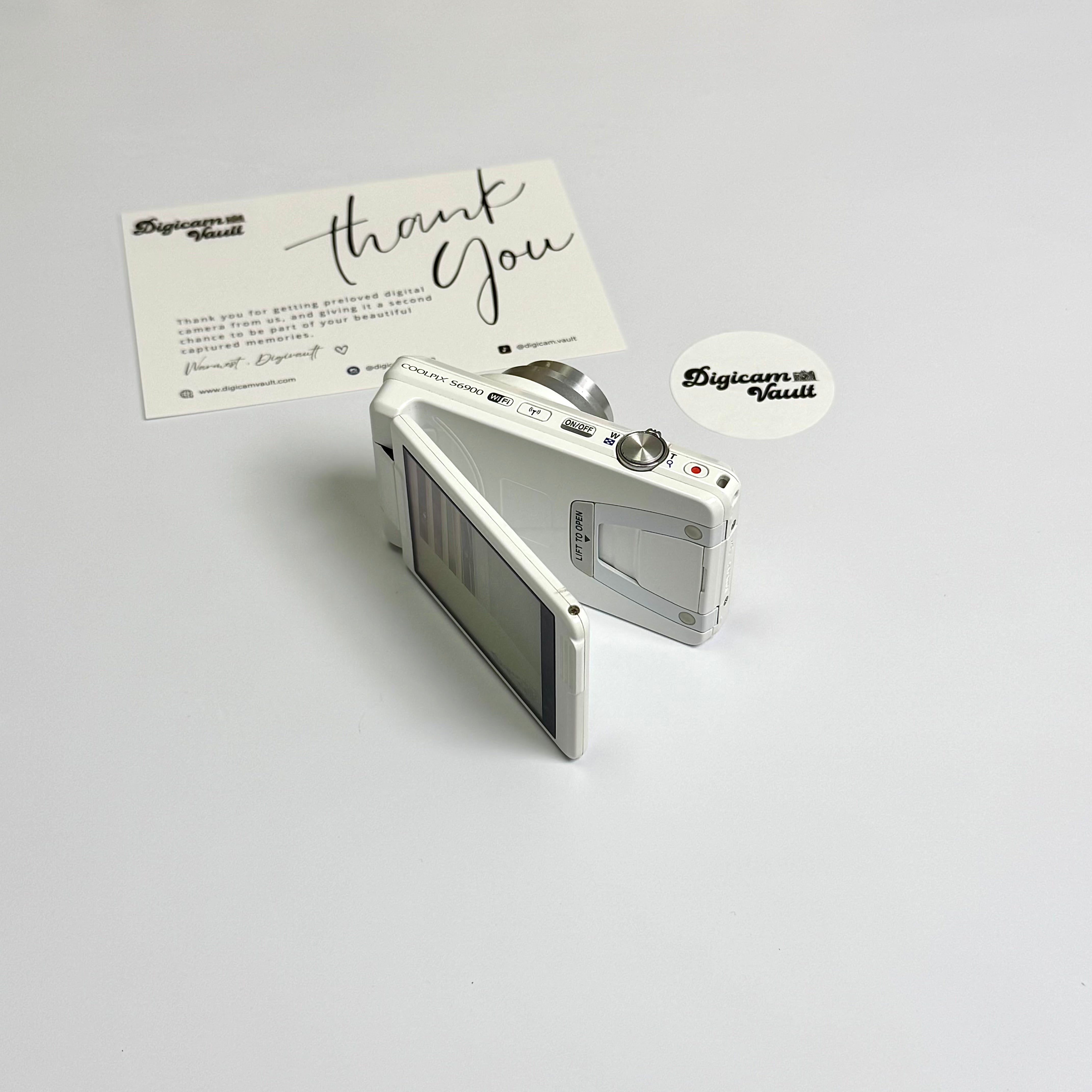 NIKON COOLPIX S6900 [WHITE]