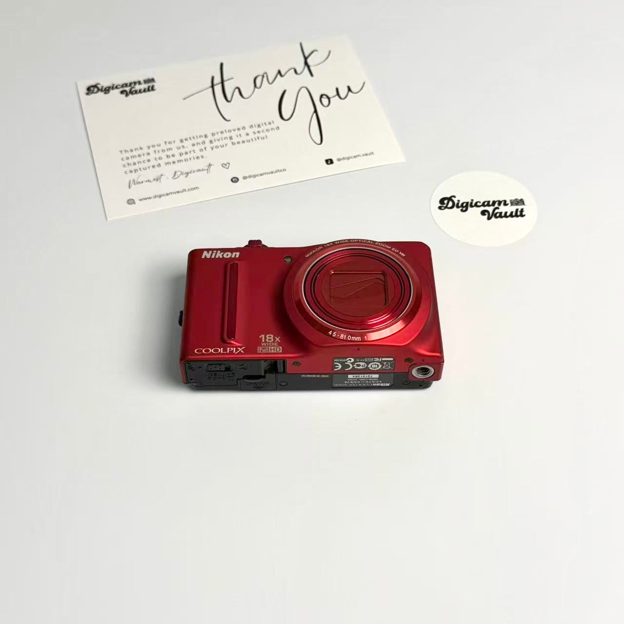 NIKON COOLPIX S9100 [RED]