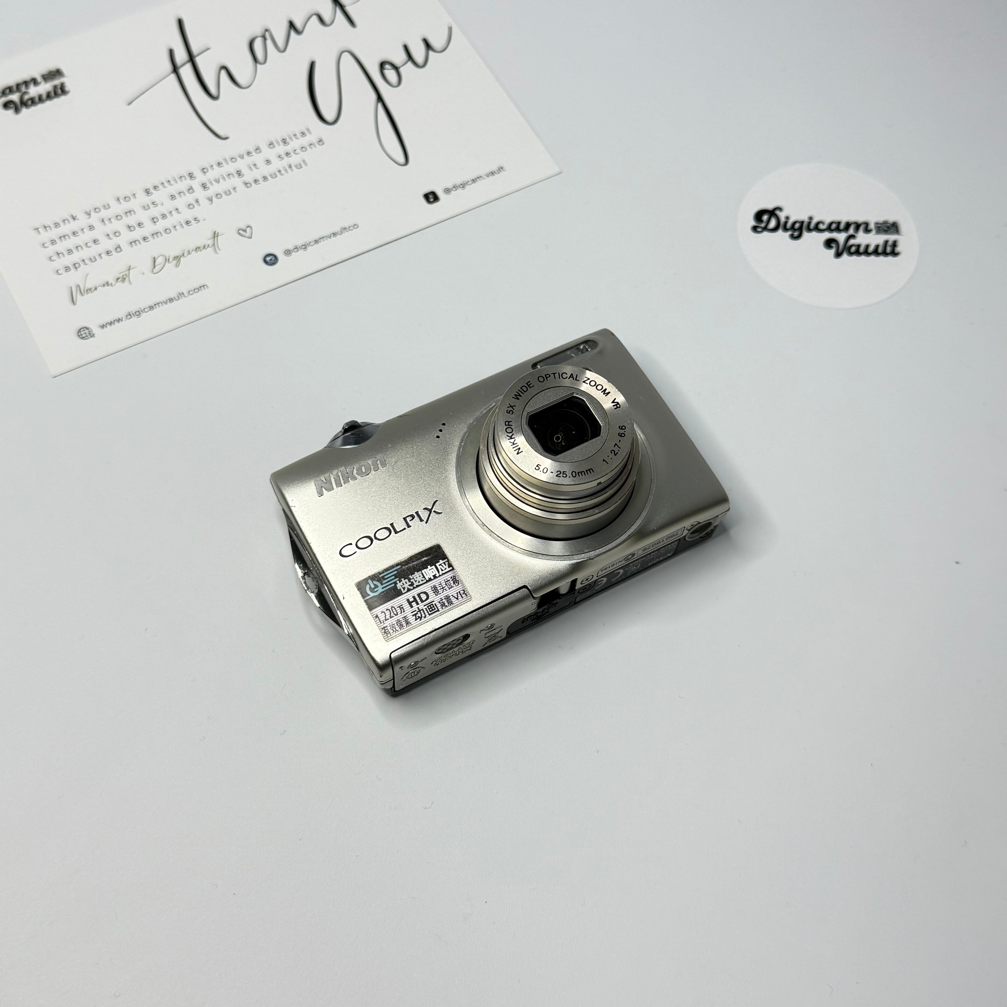 NIKON COOLPIX S5100 [SILVER]