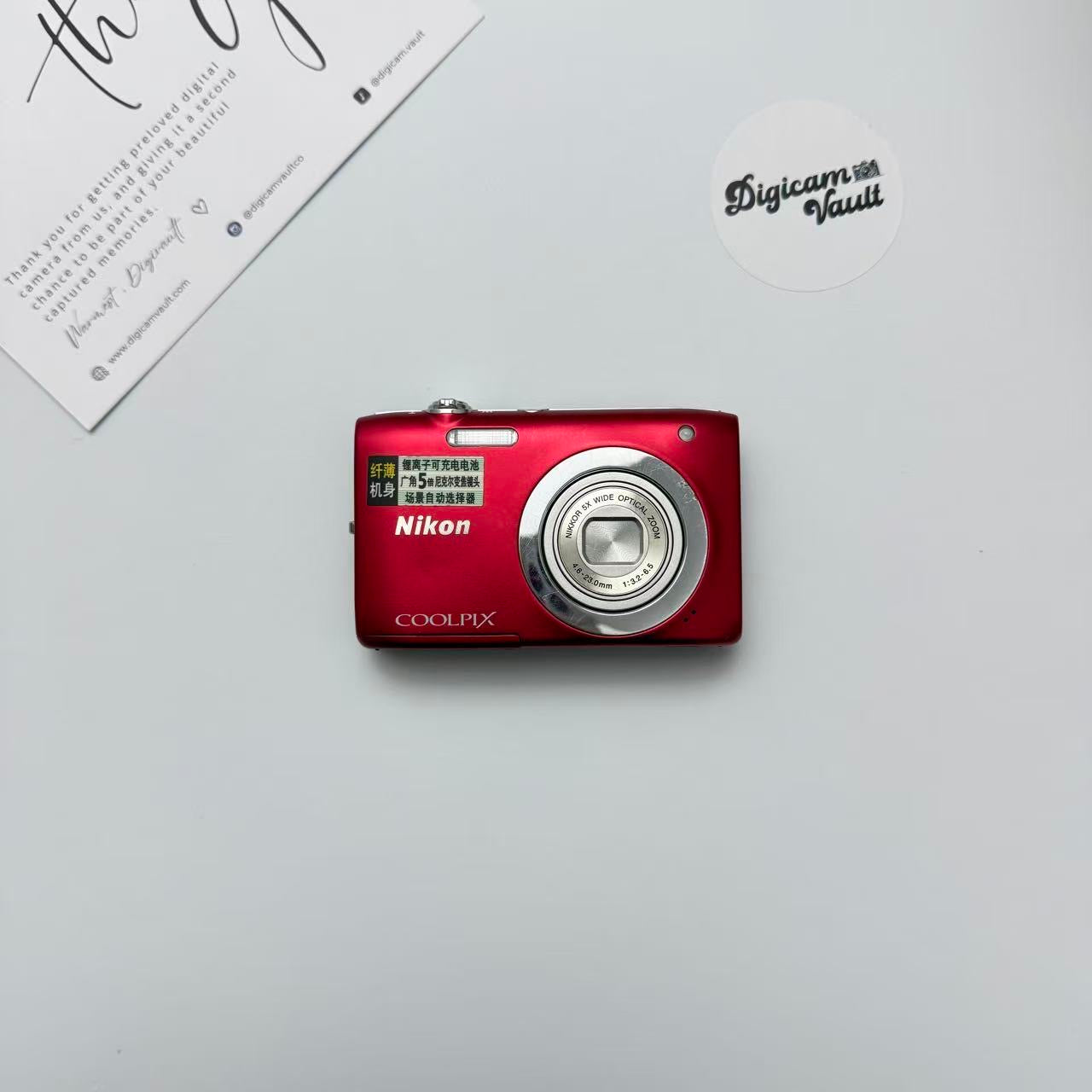 NIKON COOLPIX S2600 [RED]