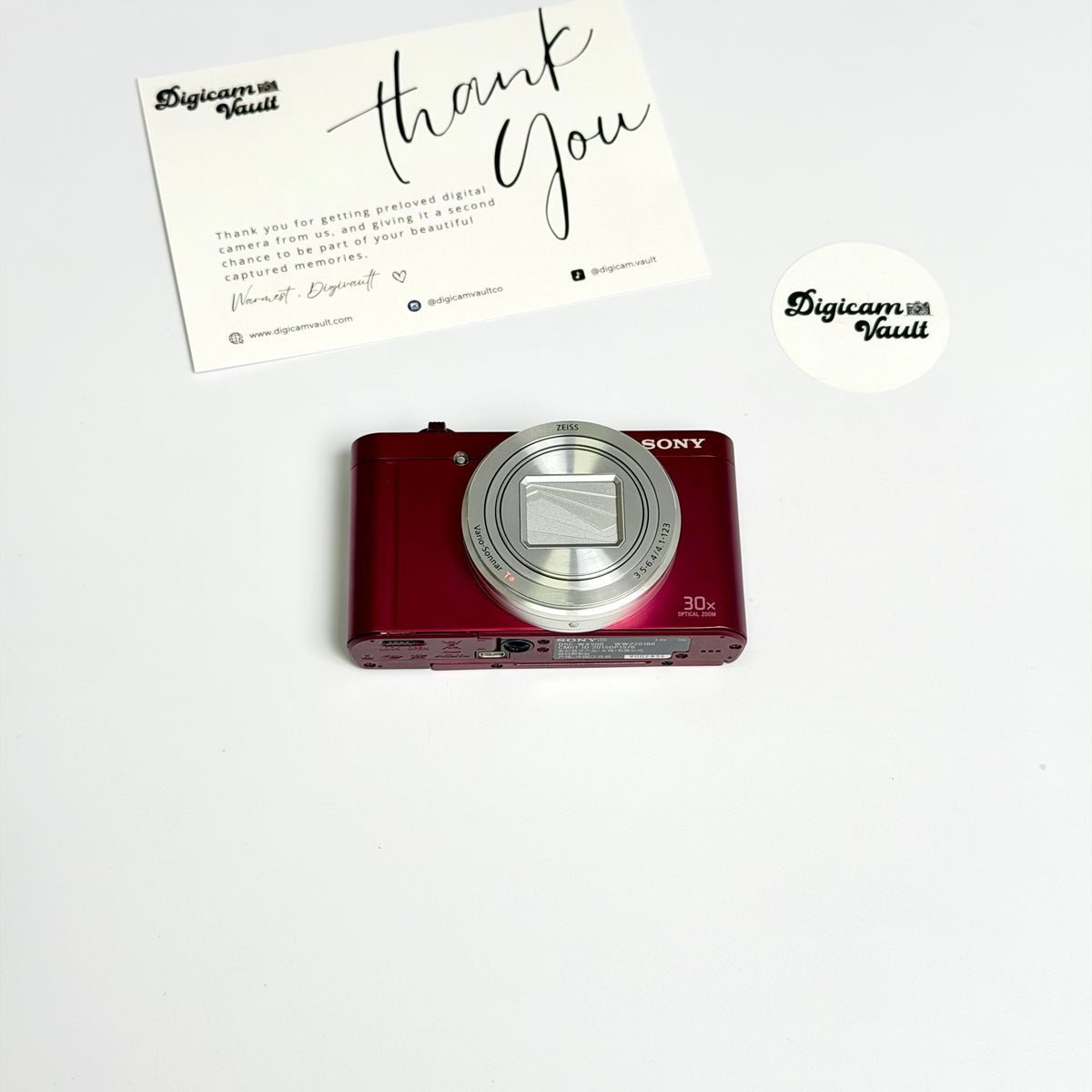 SONY CYBERSHOT DSC-WX500 [RED] - RARE ✮