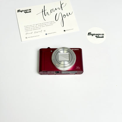 SONY CYBERSHOT DSC-WX500 [RED] - RARE ✮