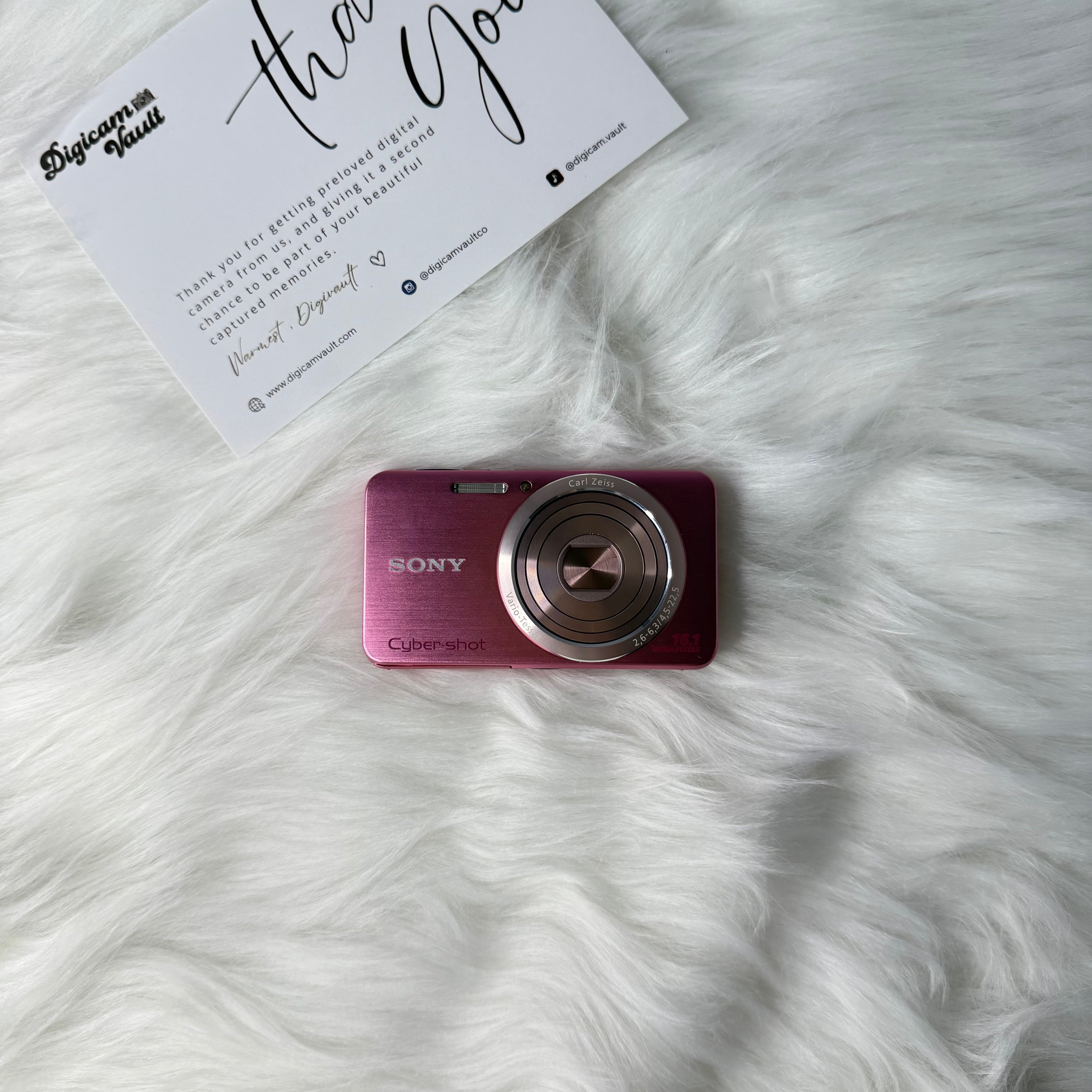 SONY CYBERSHOT DSC-W630 [PINK]