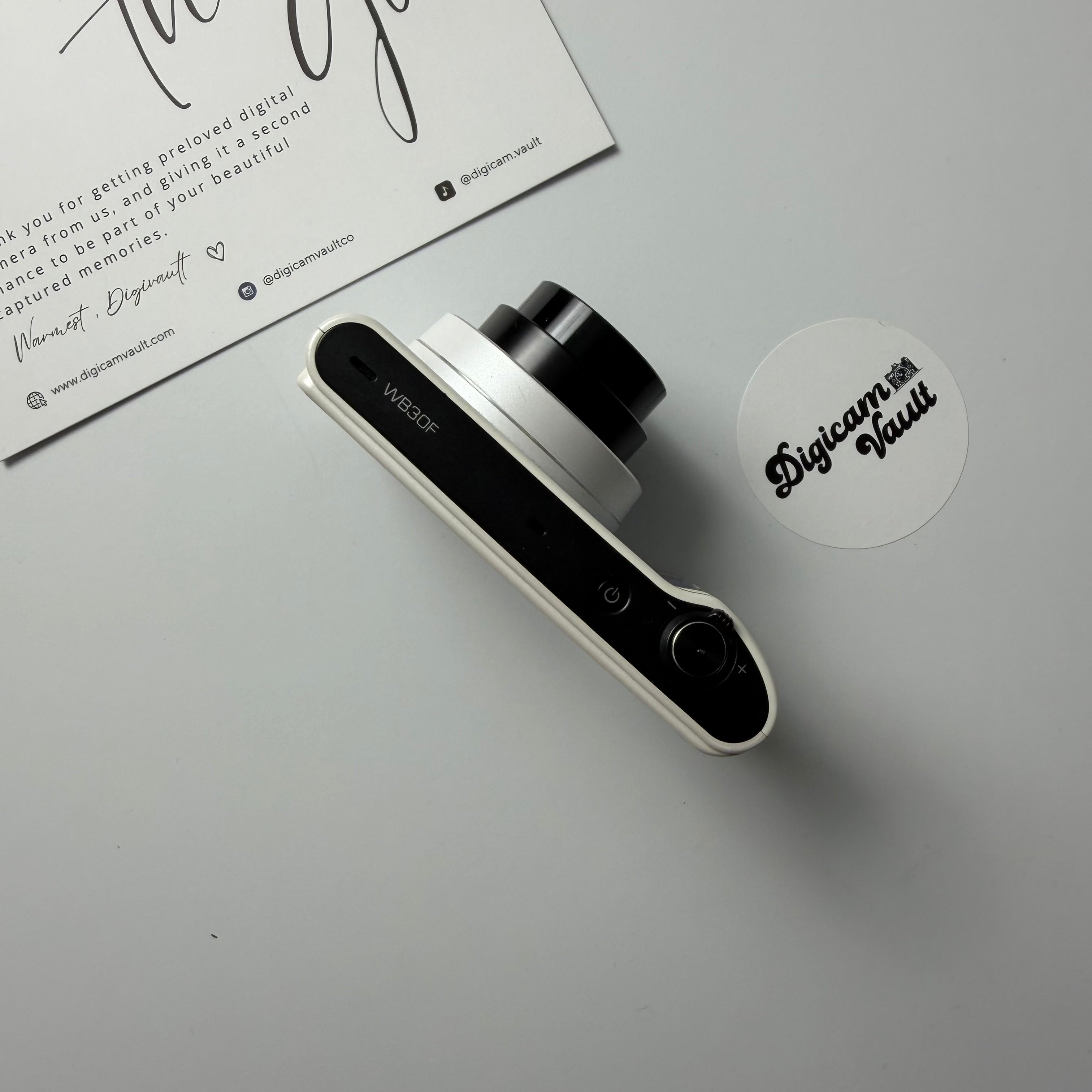 SAMSUNG WB30F [WHITE]