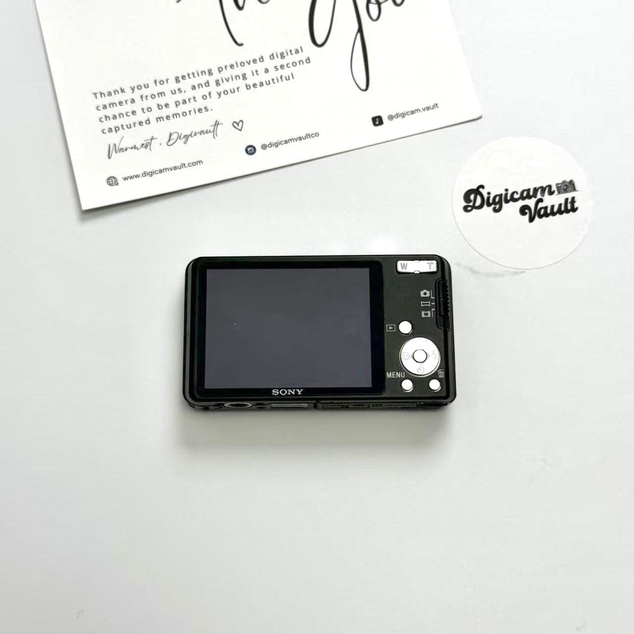 SONY CYBERSHOT DSC-W350 [BLACK] - TEAM FAV✮