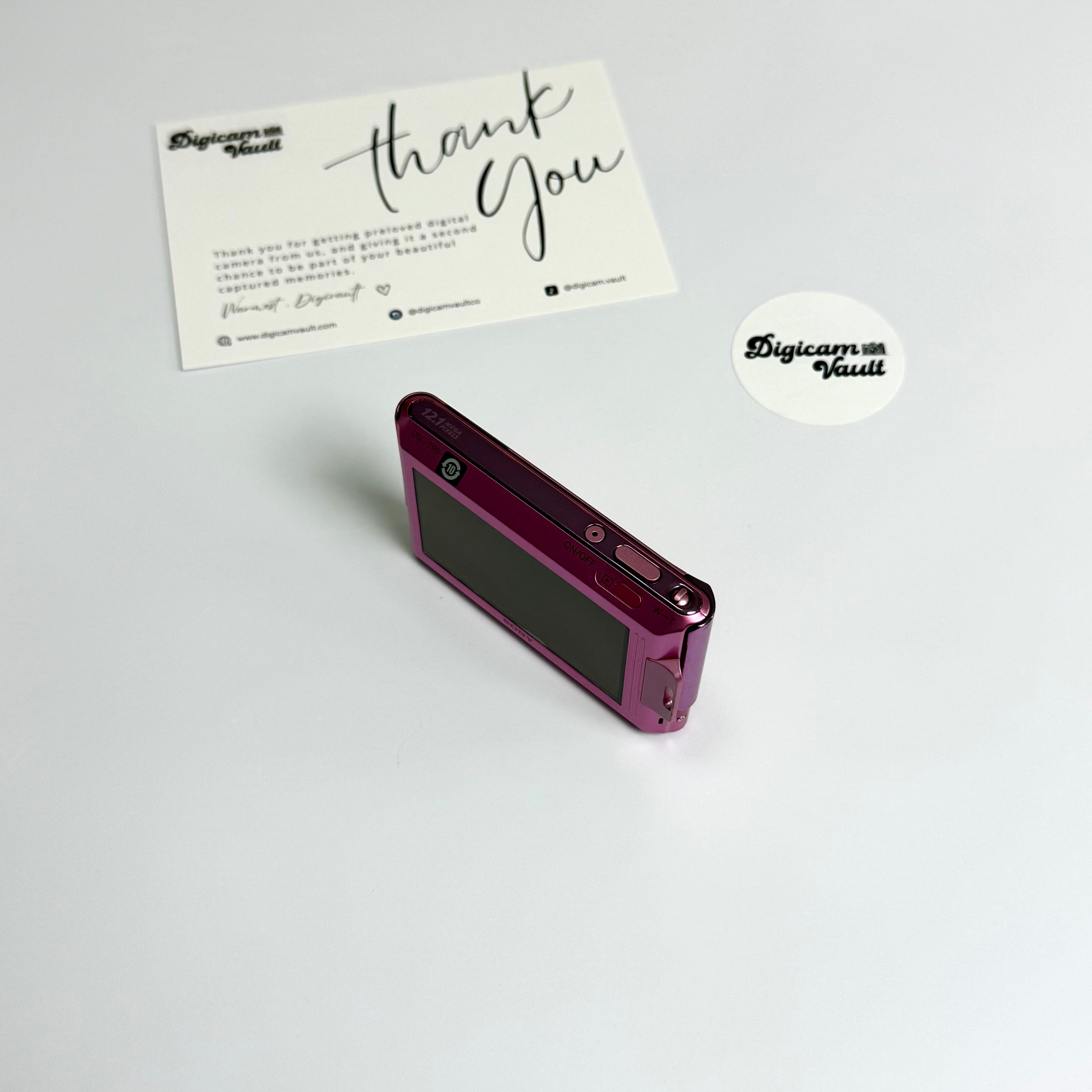 SONY CYBERSHOT DSC-T90 [PINK]