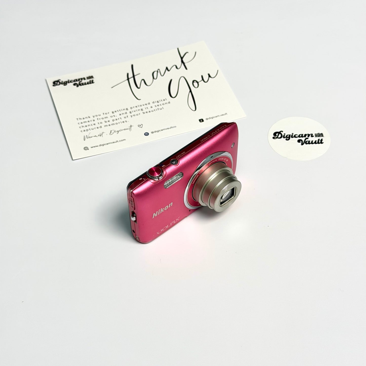 NIKON COOLPIX S3500 [PINK]