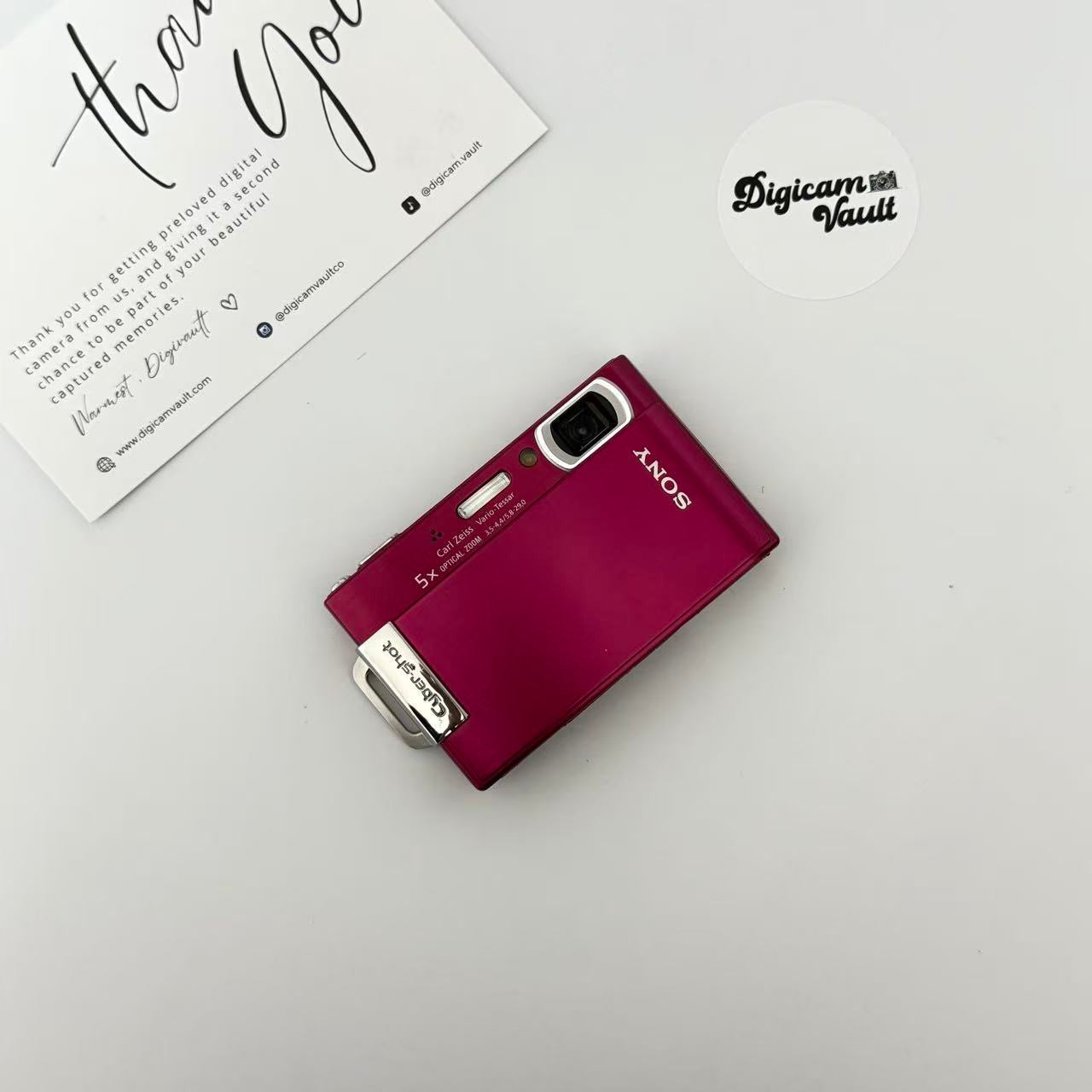 SONY CYBERSHOT DSC-T200 [ROSE RED]