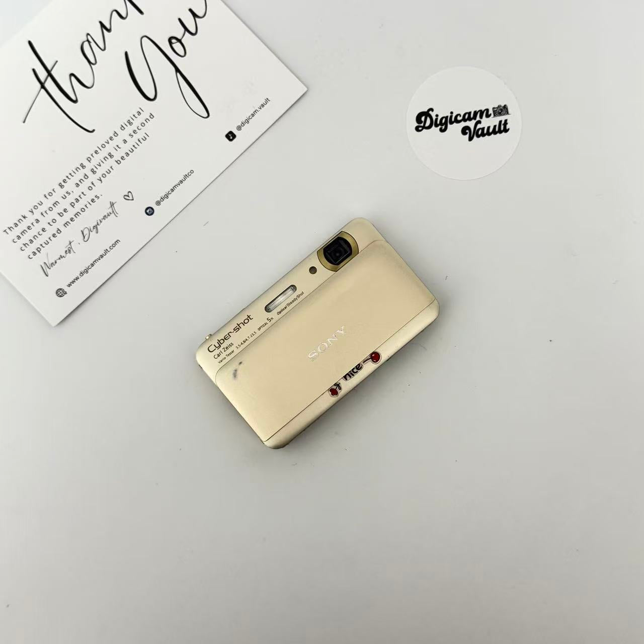 【美品】SONY Cyber-shot DSC-TX55 ゴールド　コンデジ SONY CYBERSHOT DSC-TX55 [GOLD]