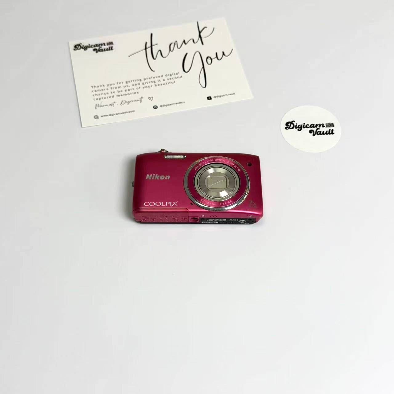 NIKON COOLPIX S3500 [PINK]