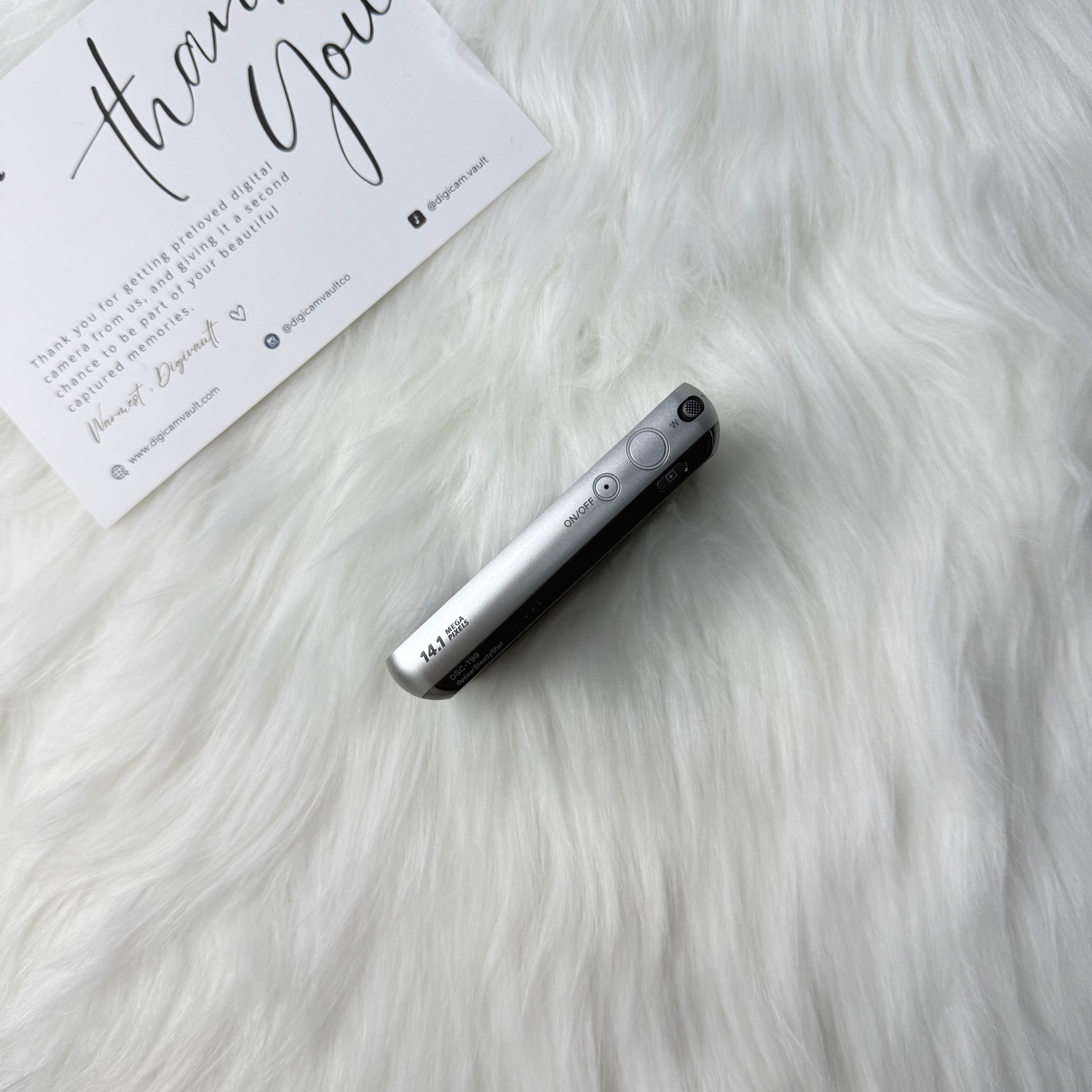 SONY CYBERSHOT DSC-T99 [SILVER]