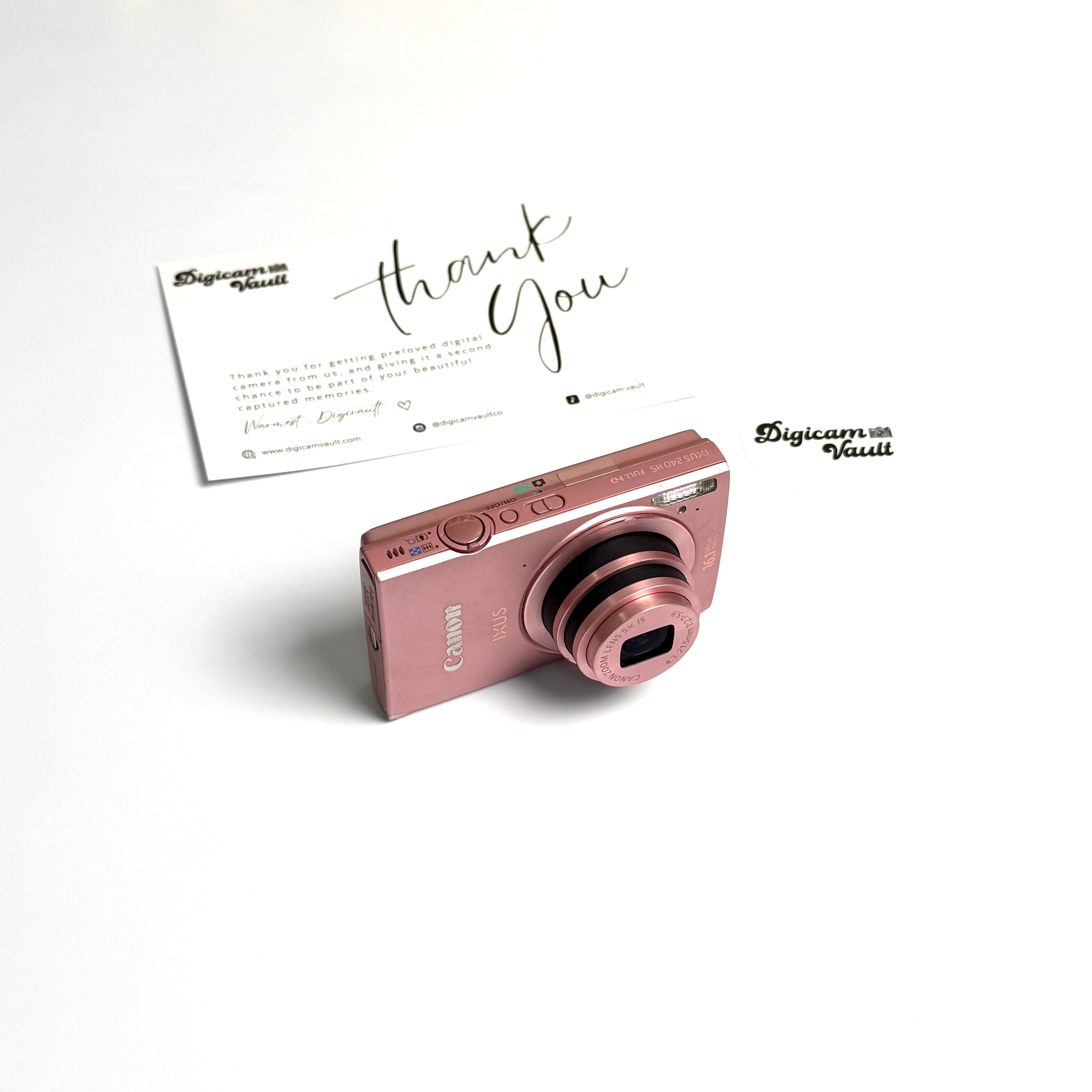 CANON IXUS 240 HS [PINK]