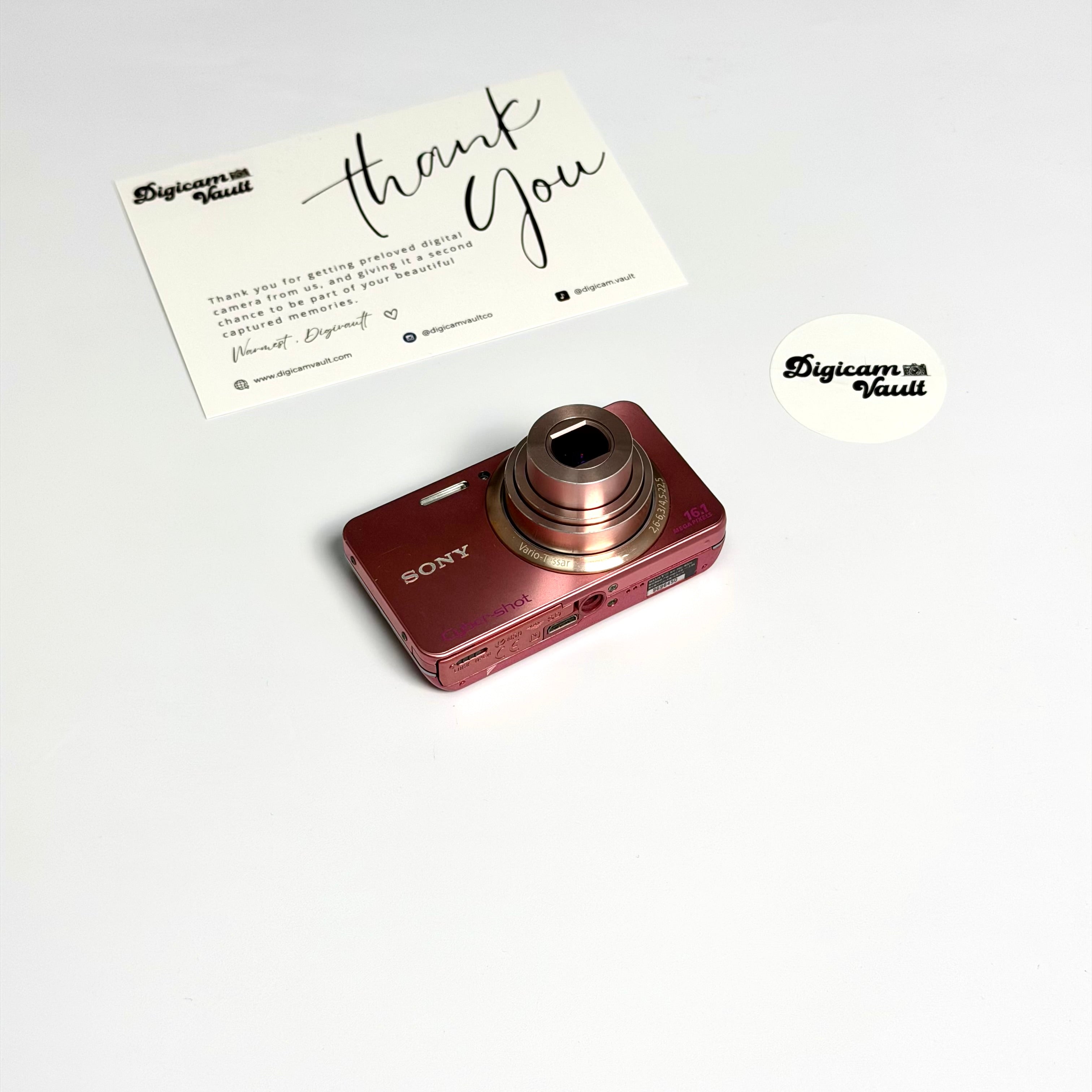 SONY CYBERSHOT W570 [PINK] - TEAM FAV✮
