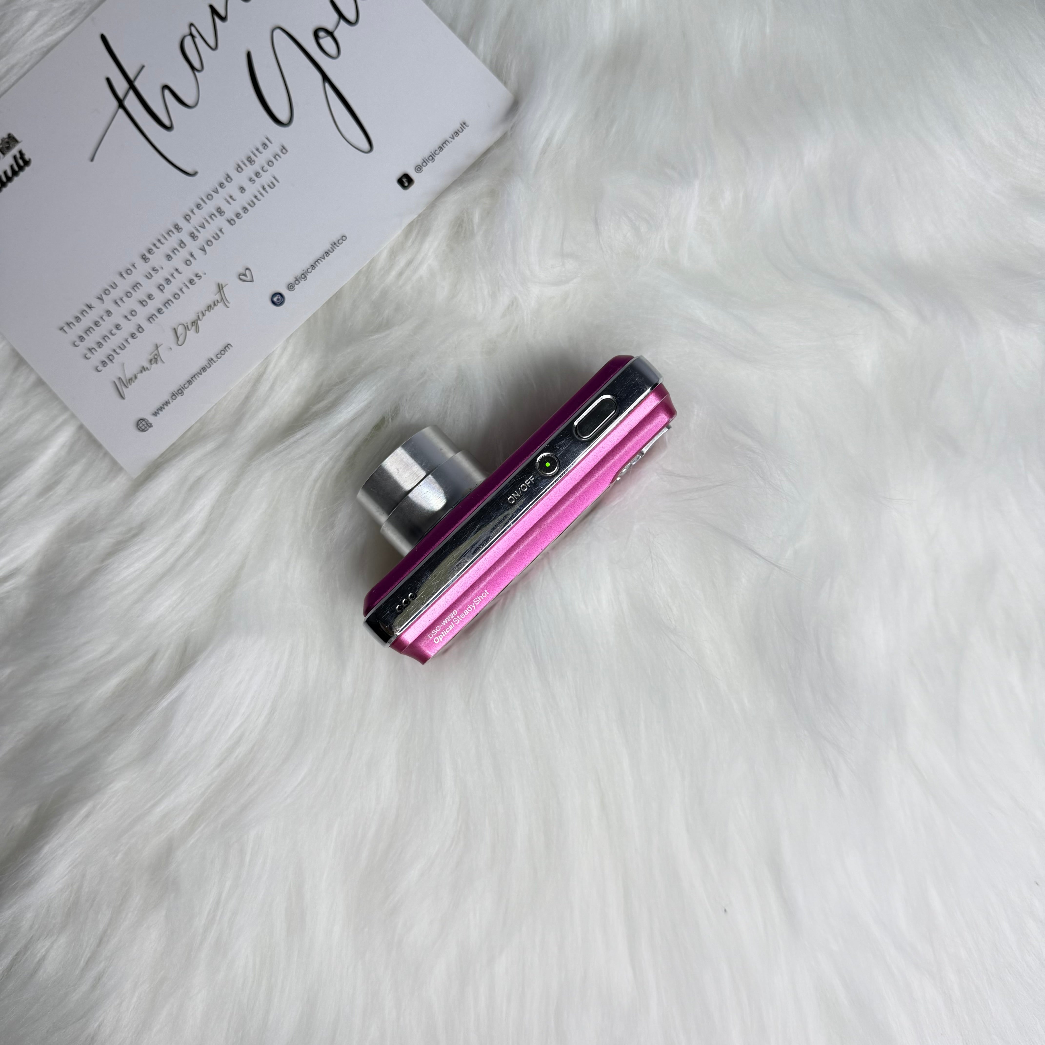 SONY CYBERSHOT DSC-W220 [PINK]