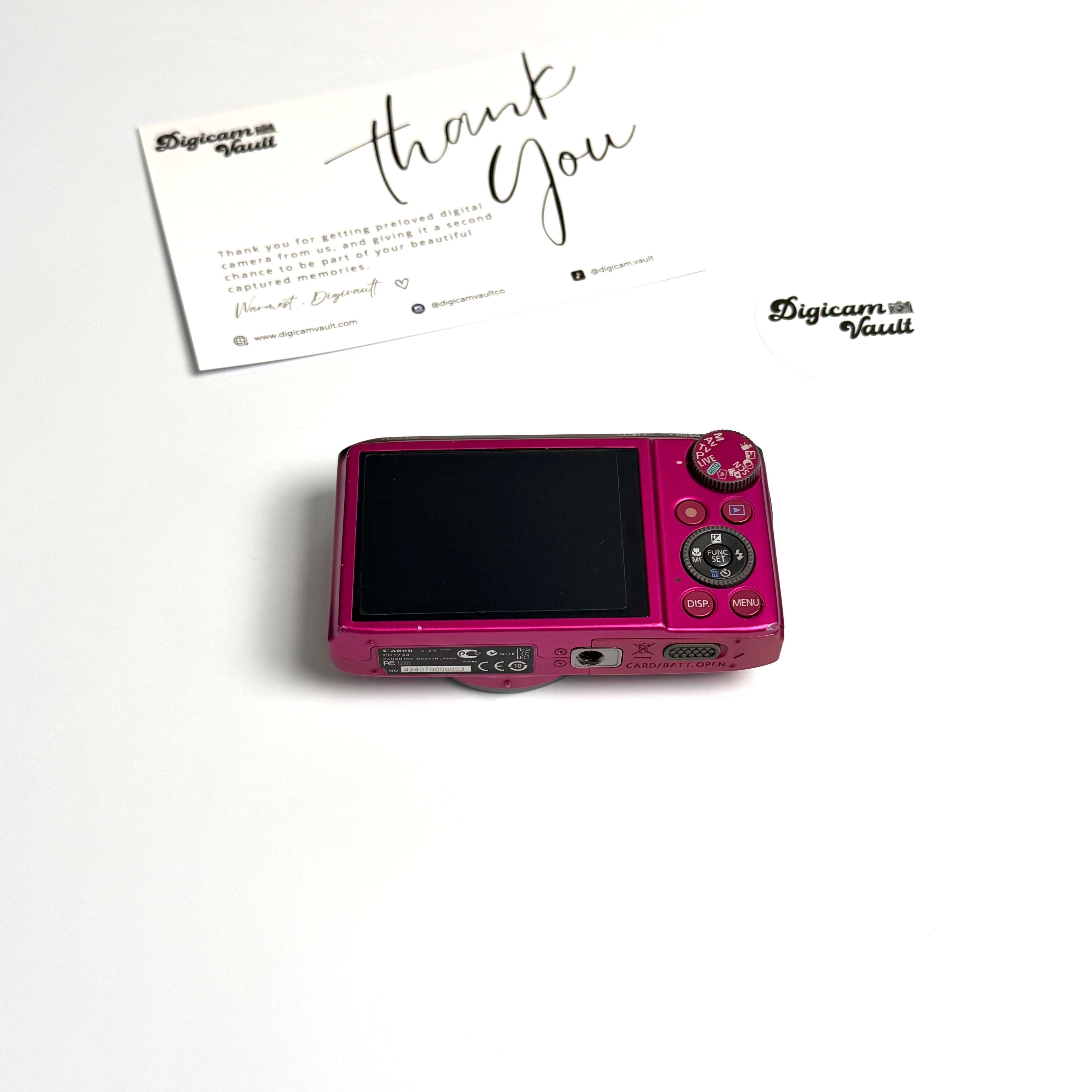 CANON POWERSHOT SX240 HS [ROSE PINK]