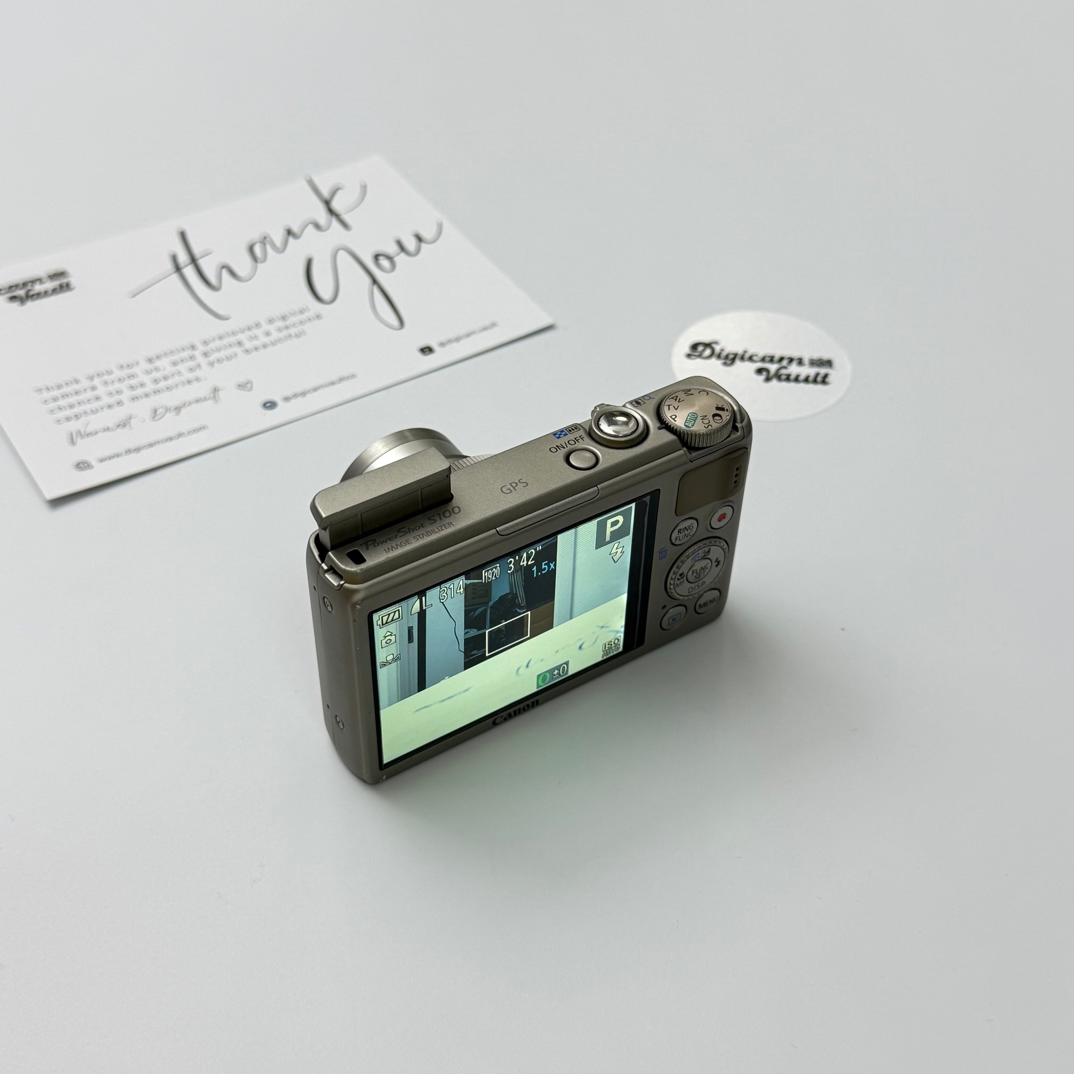 CANON POWERSHOT S100 [SILVER]