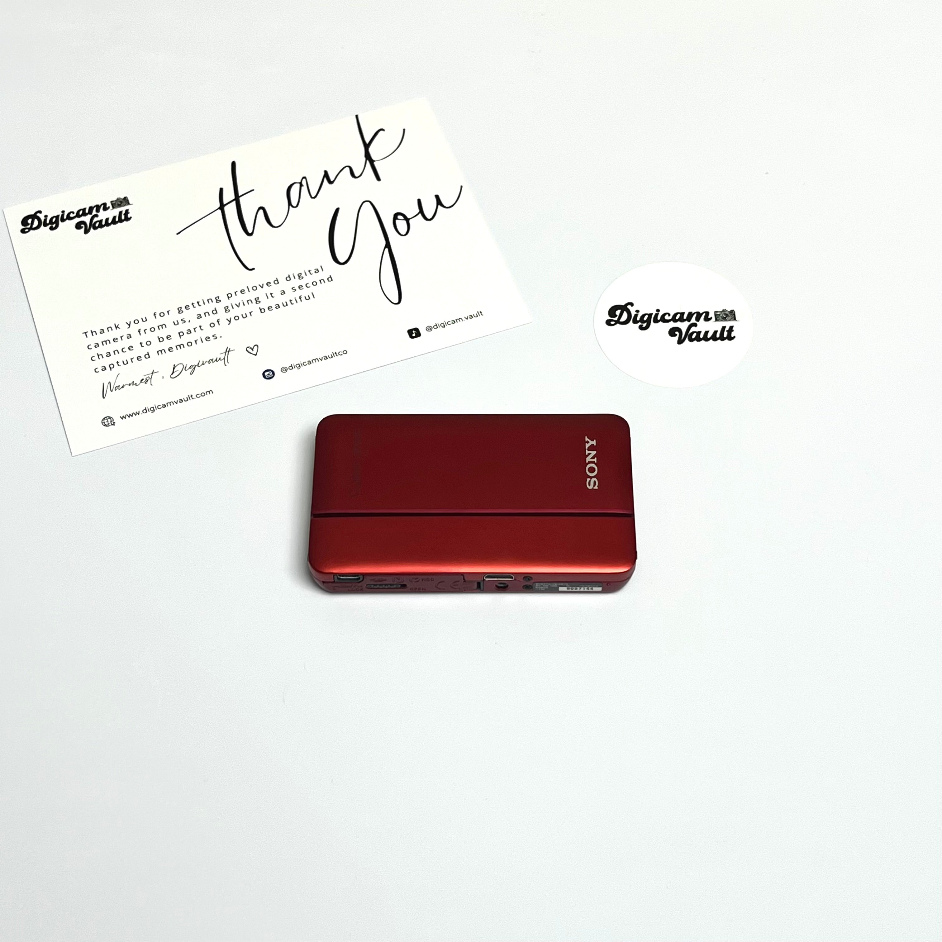 SONY CYBERSHOT DSC-TX66 [RED]