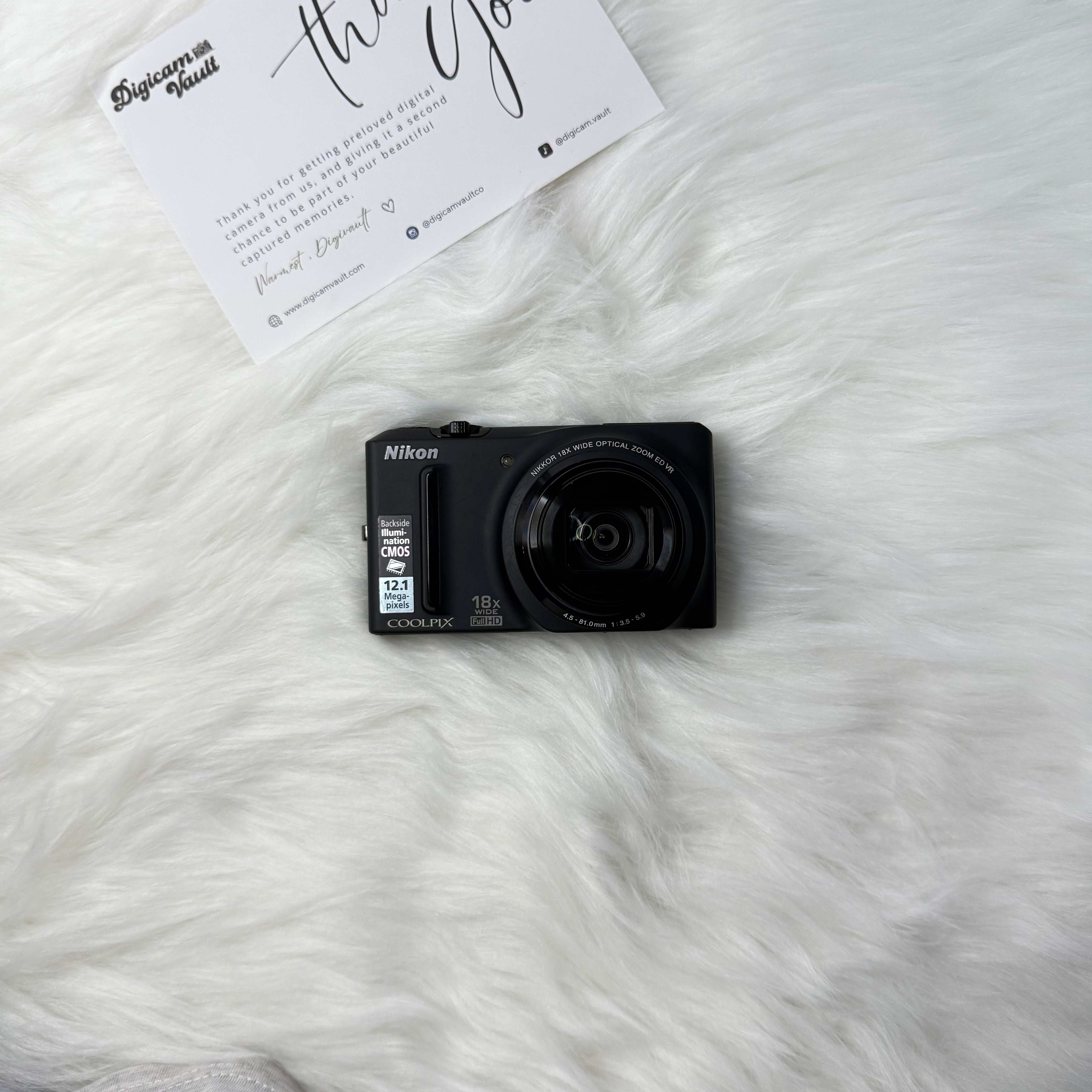 NIKON COOLPIX S9100 [BLACK]
