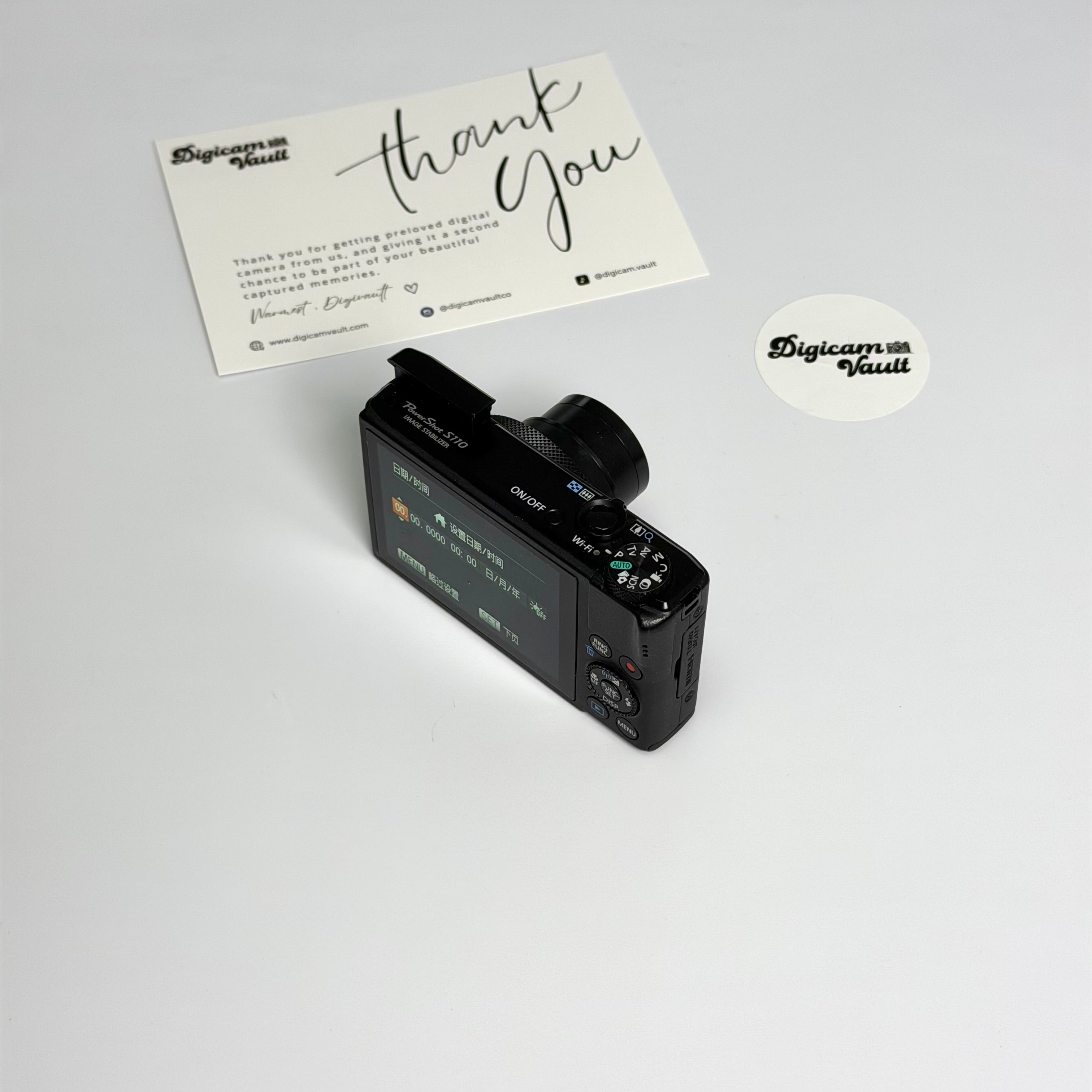 CANON POWERSHOT S110 [BLACK] - RARE ✮