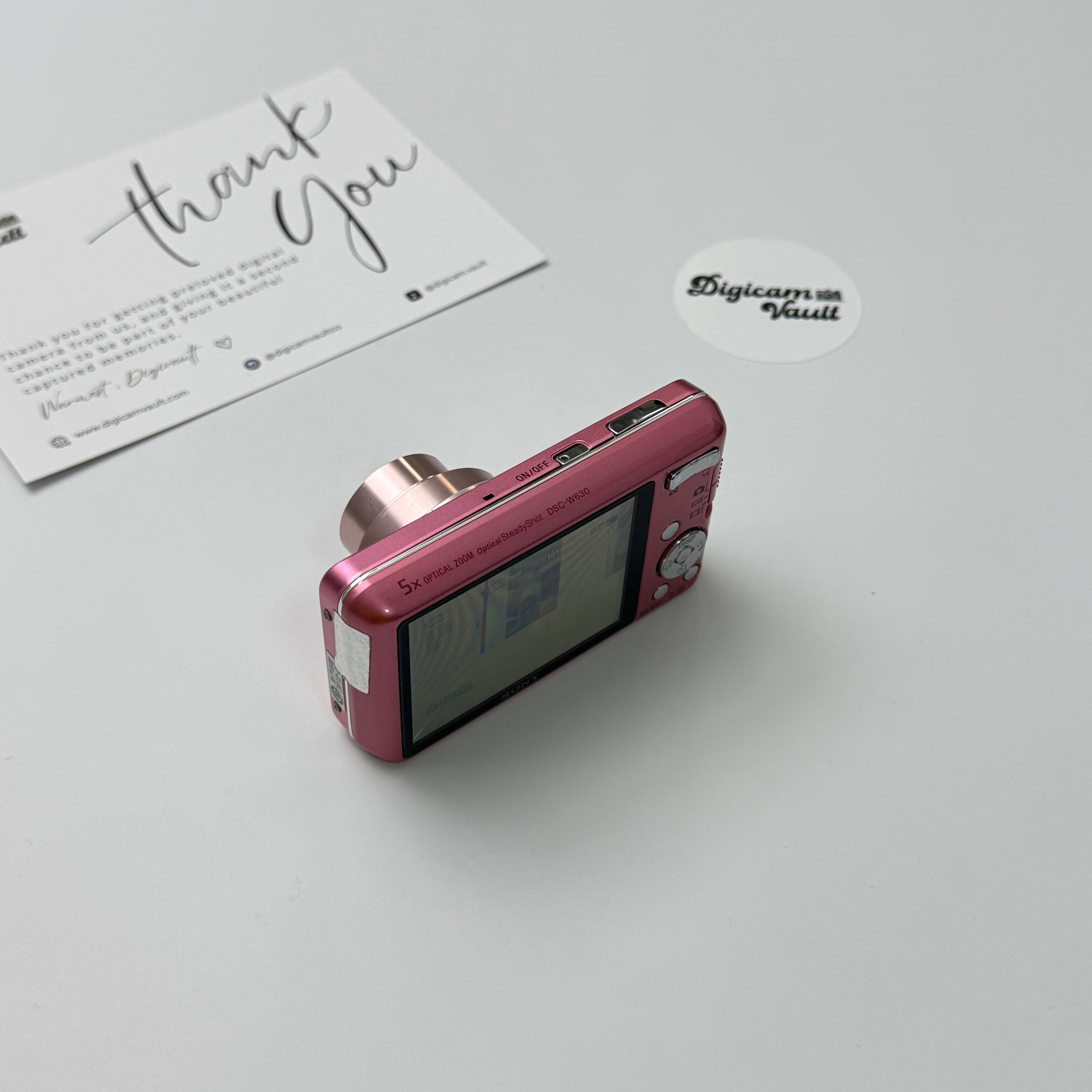 SONY CYBERSHOT DSC-W630 [PINK]