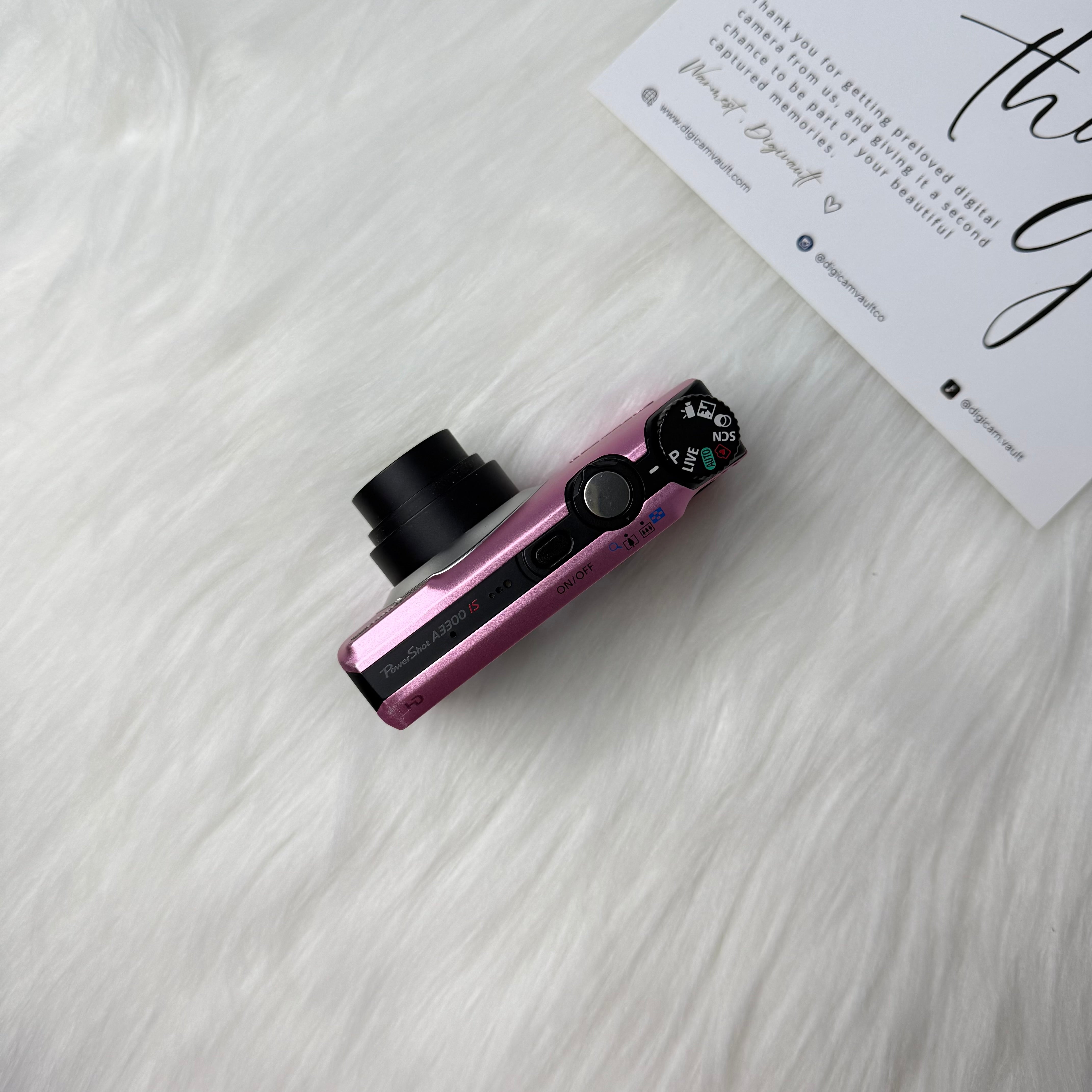 CANON POWERSHOT A3300 [PINK]