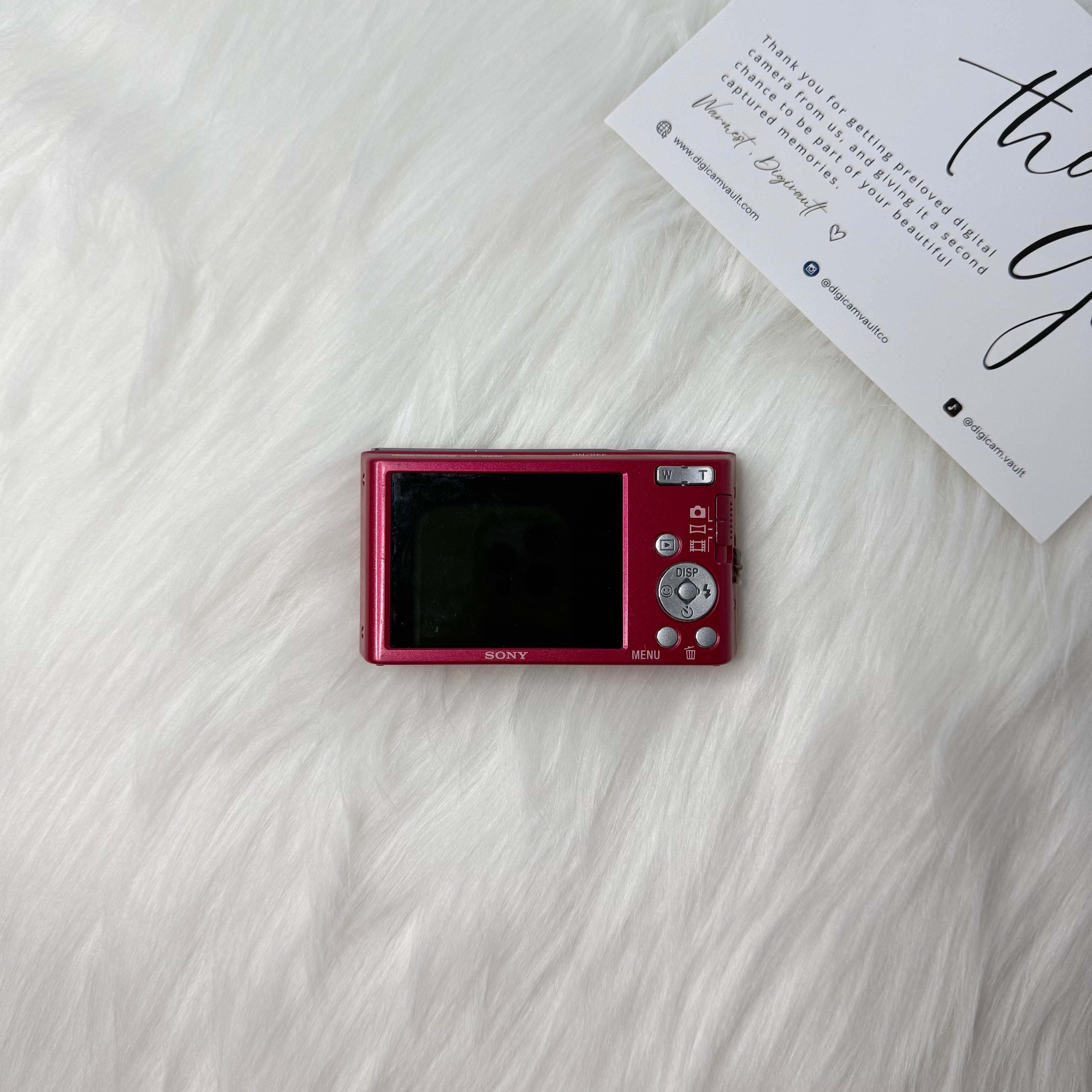 SONY CYBERSHOT DSC-W830 [ROSE PINK]
