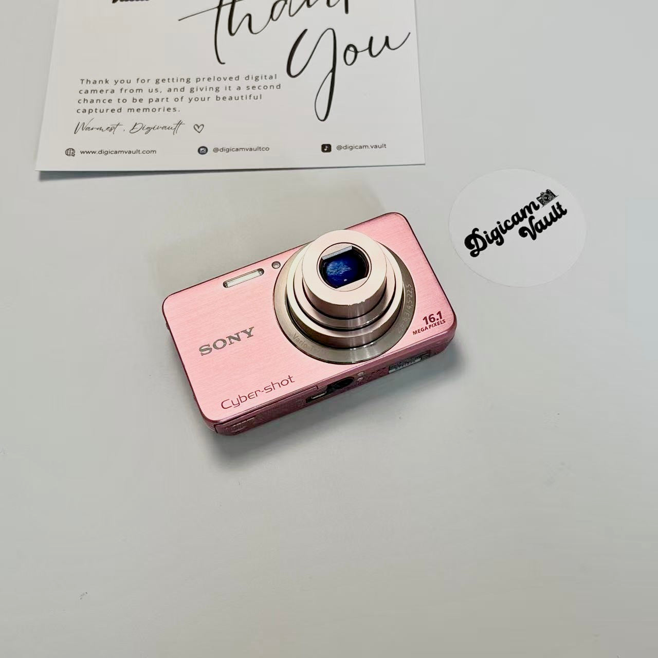 SONY CYBERSHOT DSC-W630 [PINK] - TEAM FAV ✶