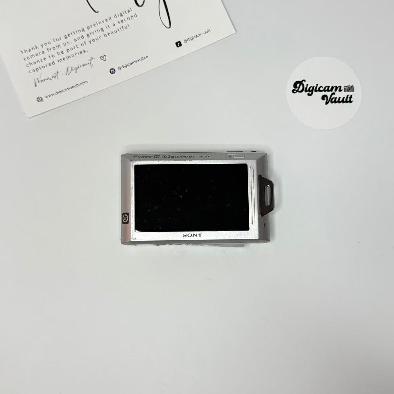 SONY CYBERSHOT DSC-TX1 [SILVER]