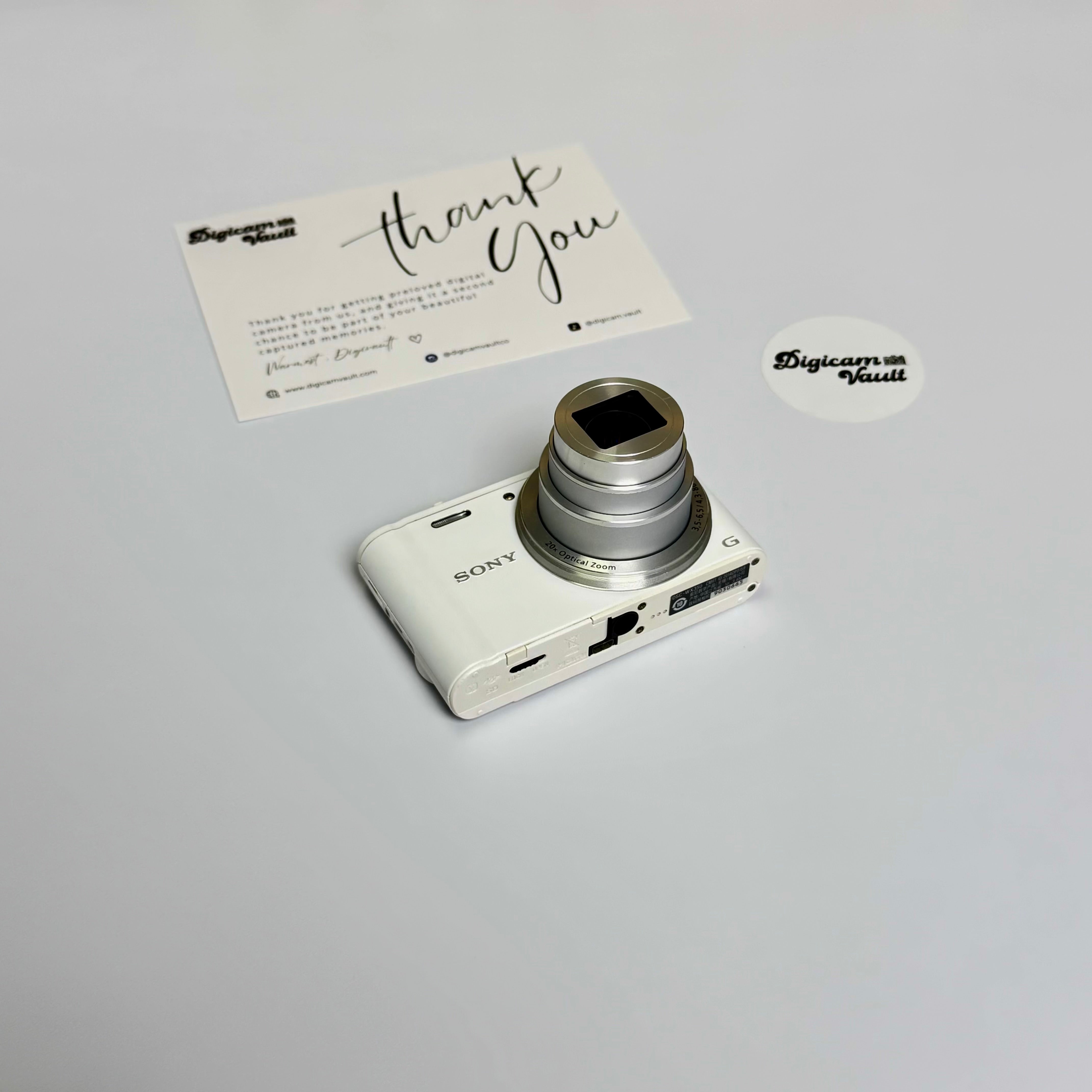 SONY CYBERSHOT DSC-WX350 [WHITE]