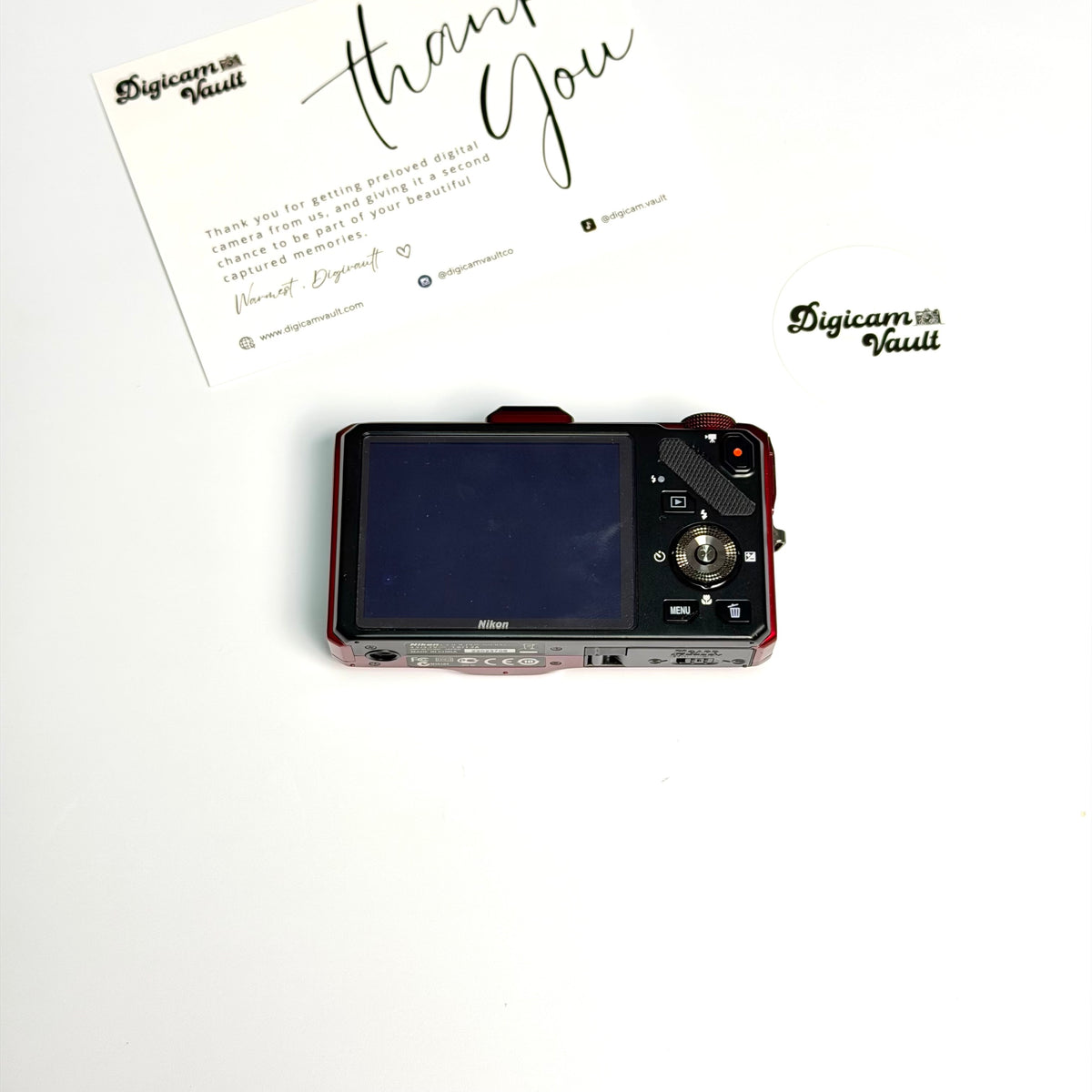NIKON COOLPIX S9300 [WINE RED]