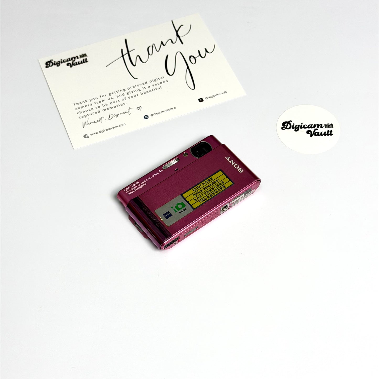 SONY CYBERSHOT DSC-T90 [PINK]