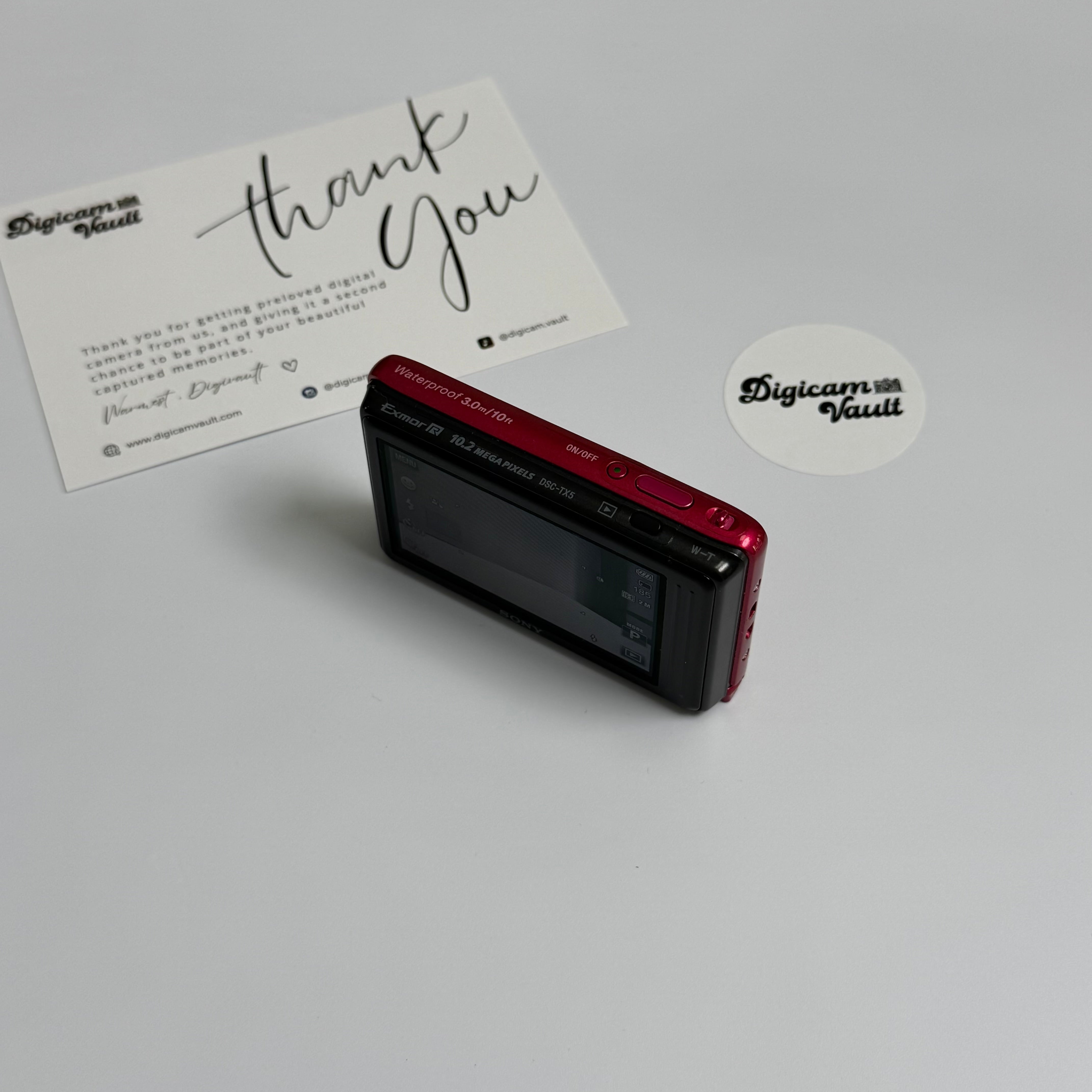 SONY CYBERSHOT DSC-TX5 [PINK]