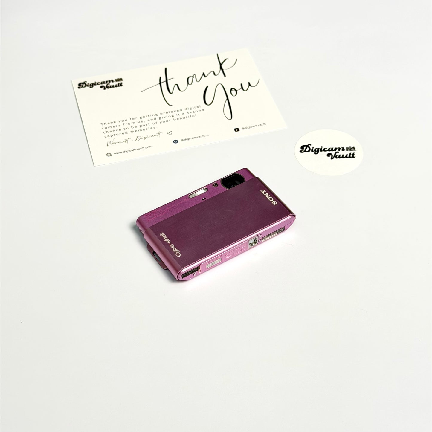 SONY CYBERSHOT T77 [PINK]