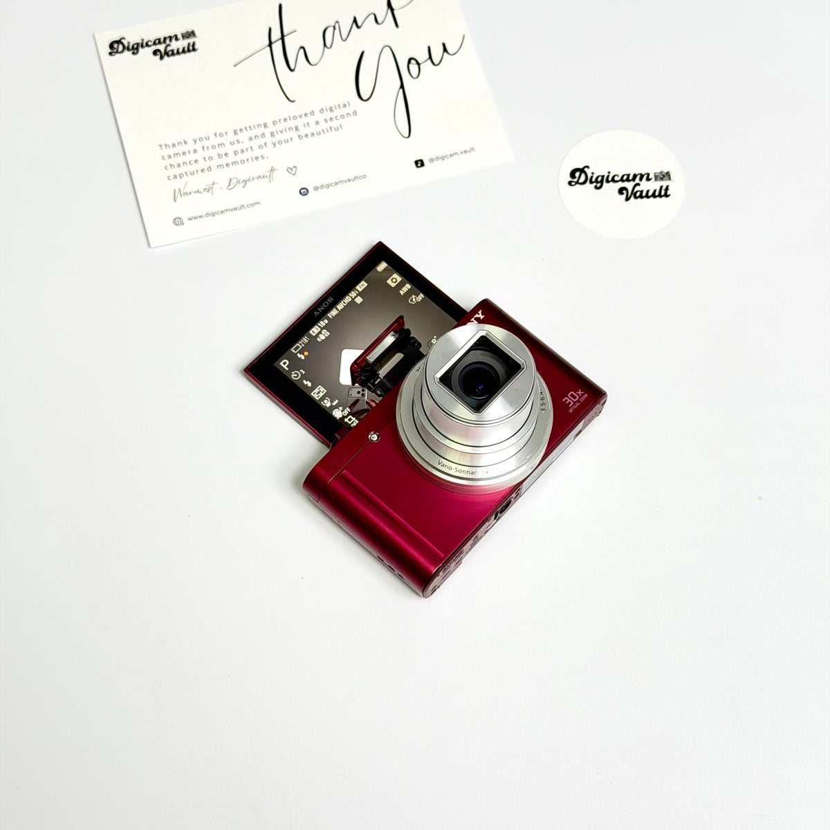 SONY CYBERSHOT DSC-WX500 [RED] - RARE ✮
