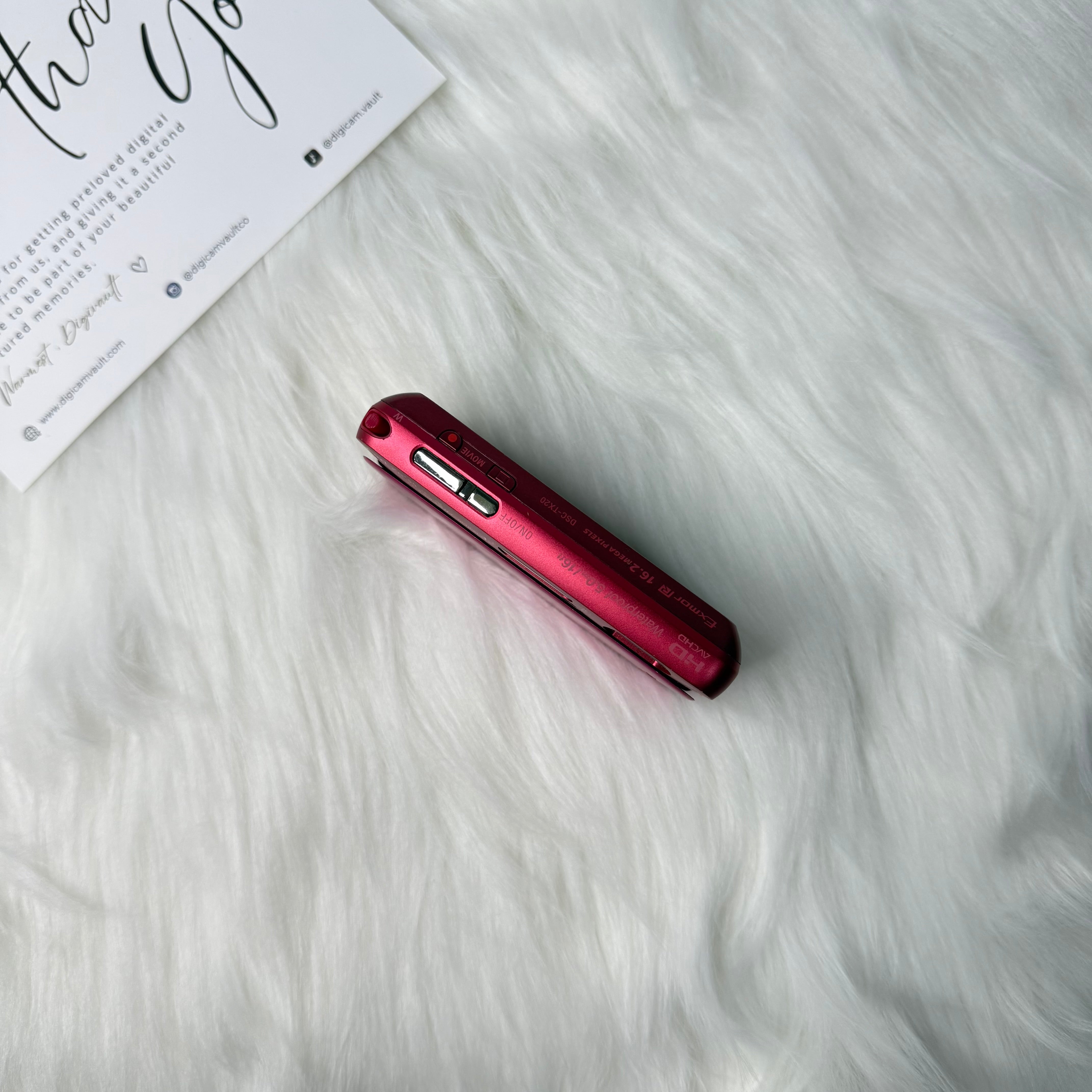 SONY CYBERSHOT DSC-TX20 [RED]