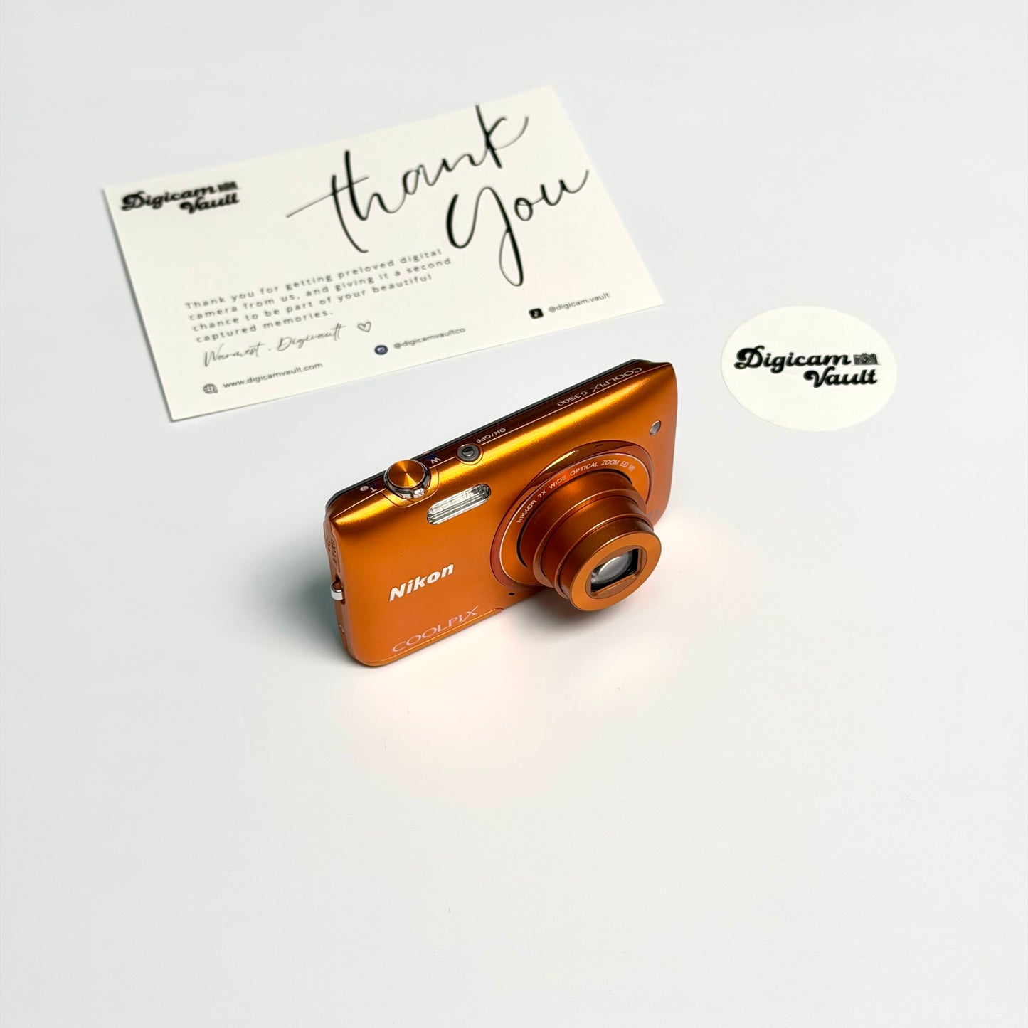 NIKON COOLPIX S3500 [ORANGE]