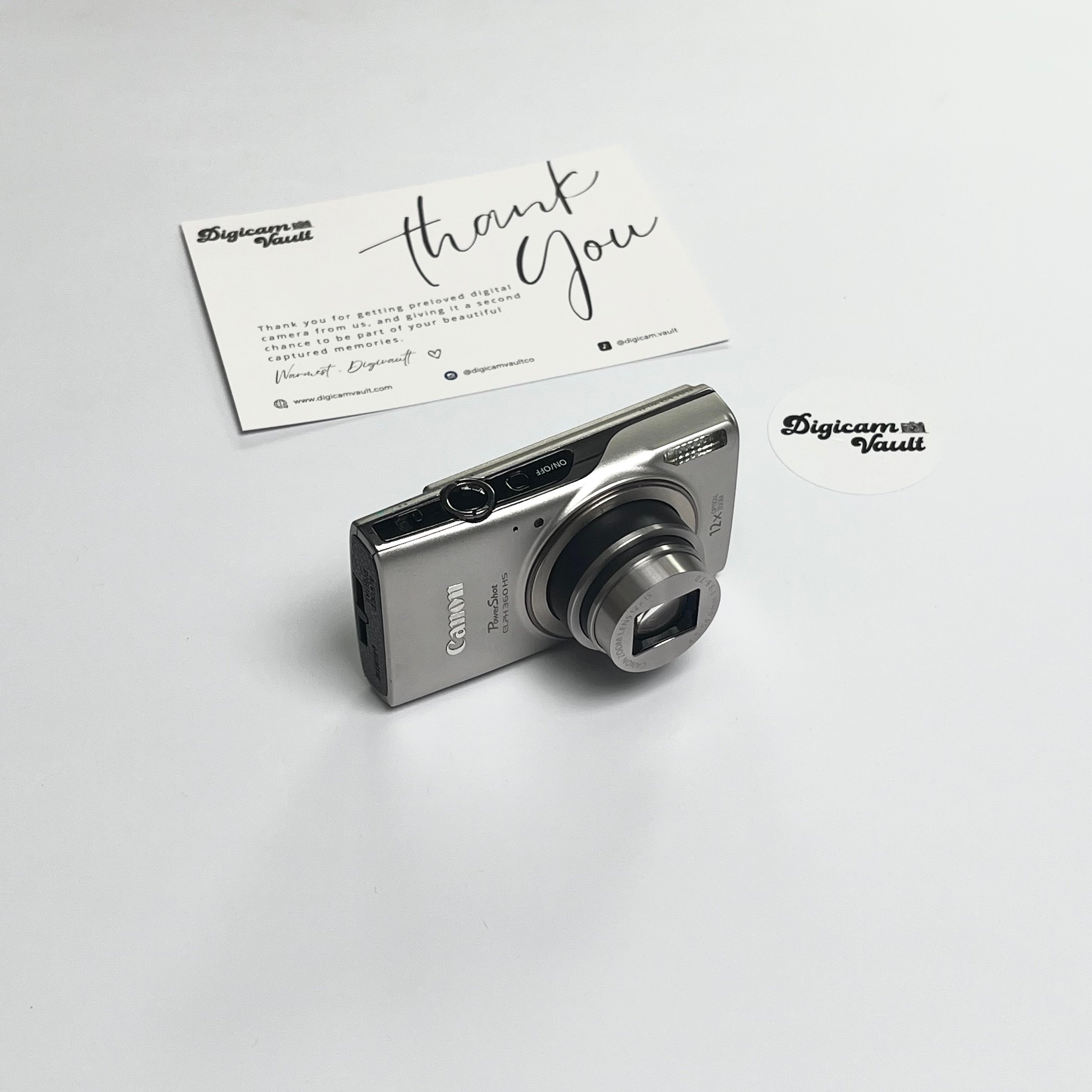 CANON POWERSHOT ELPH 360 HS / IXUS 285 [SILVER]