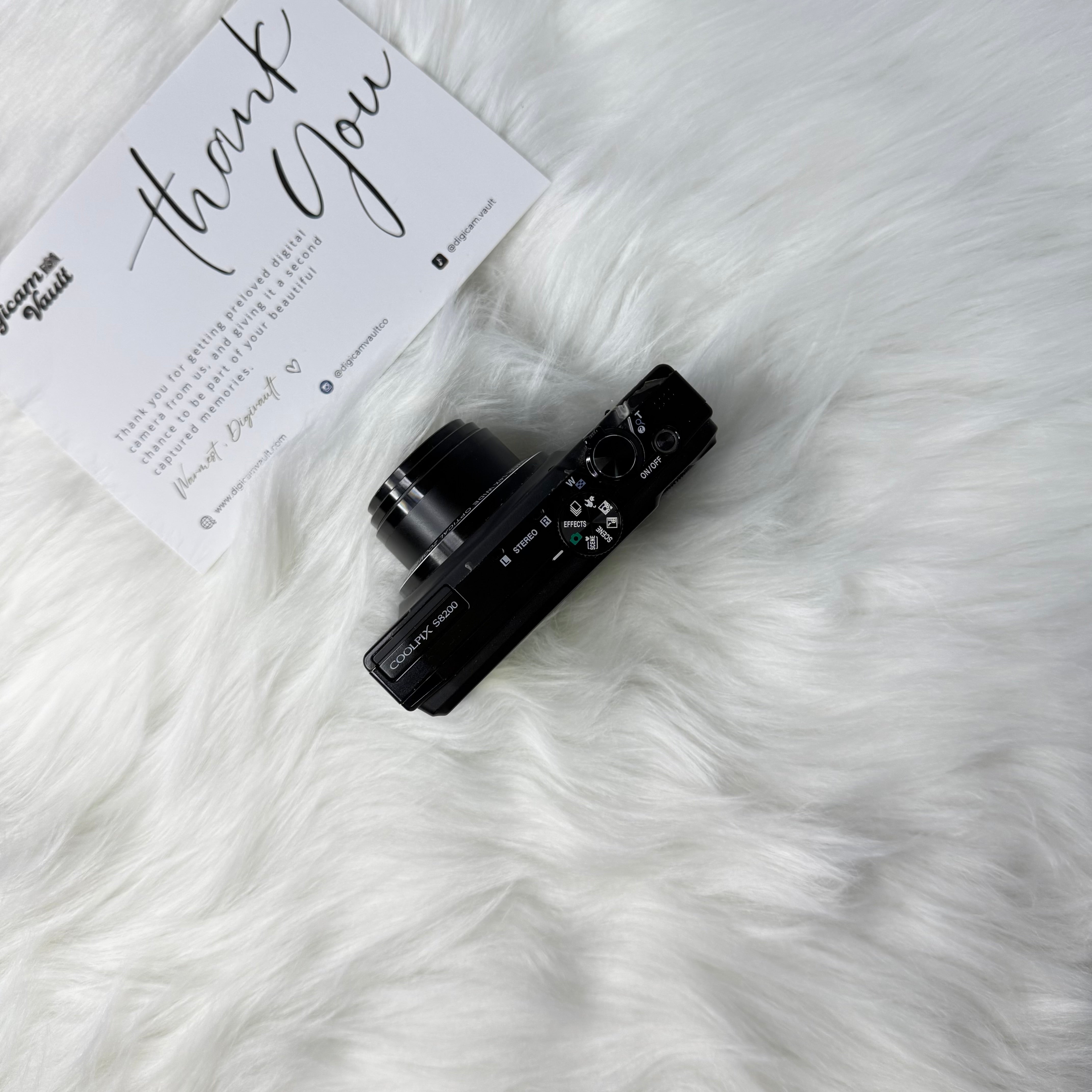 NIKON COOLPIX S8200 [BLACK]