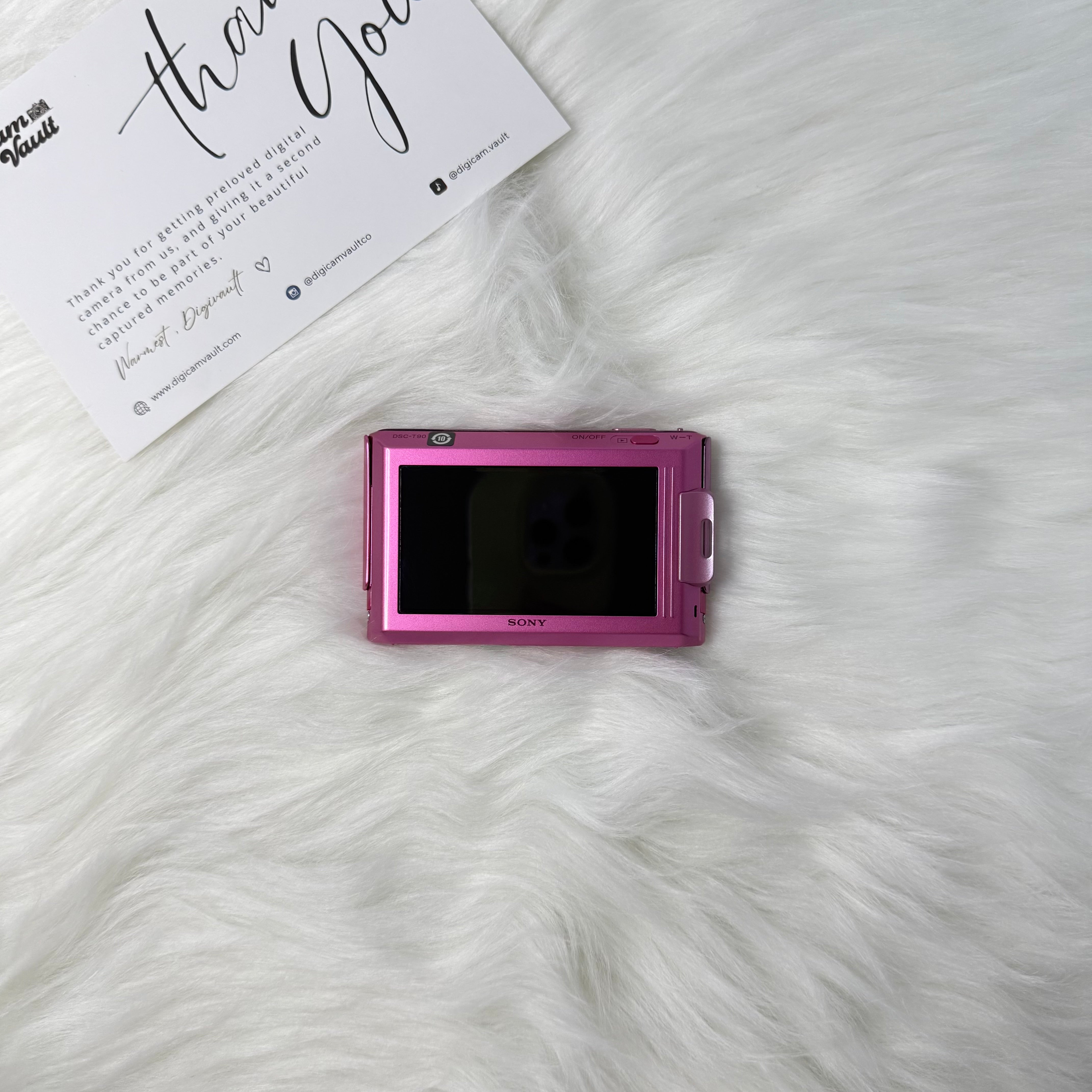 SONY CYBERSHOT DSC-T90 [PINK]