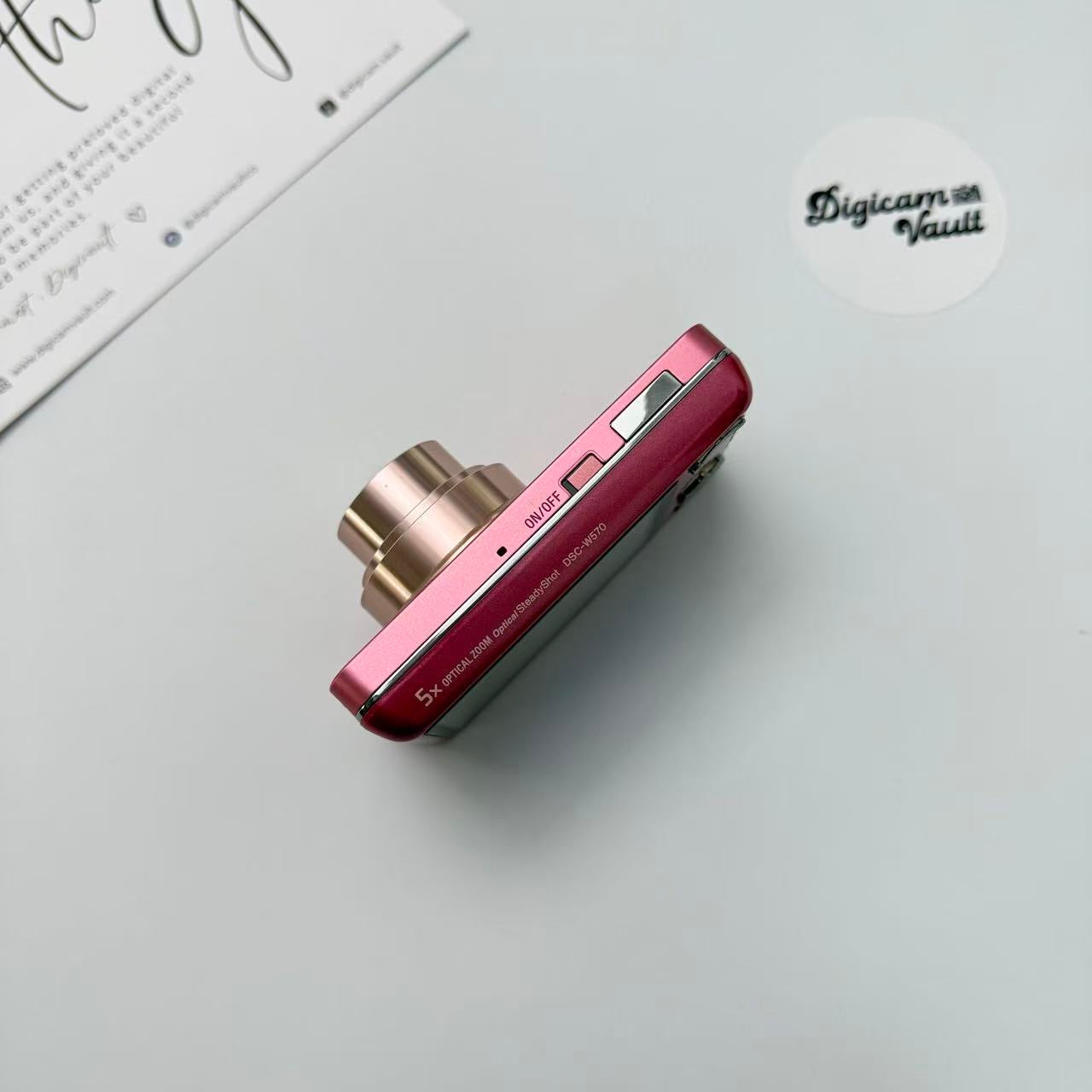 SONY CYBERSHOT DSC-W570 [PINK]