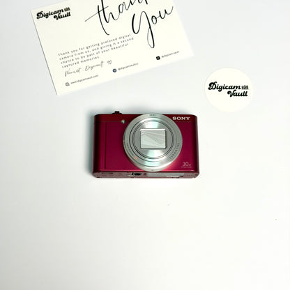 SONY CYBERSHOT DSC-WX500 [RED] - RARE ✮