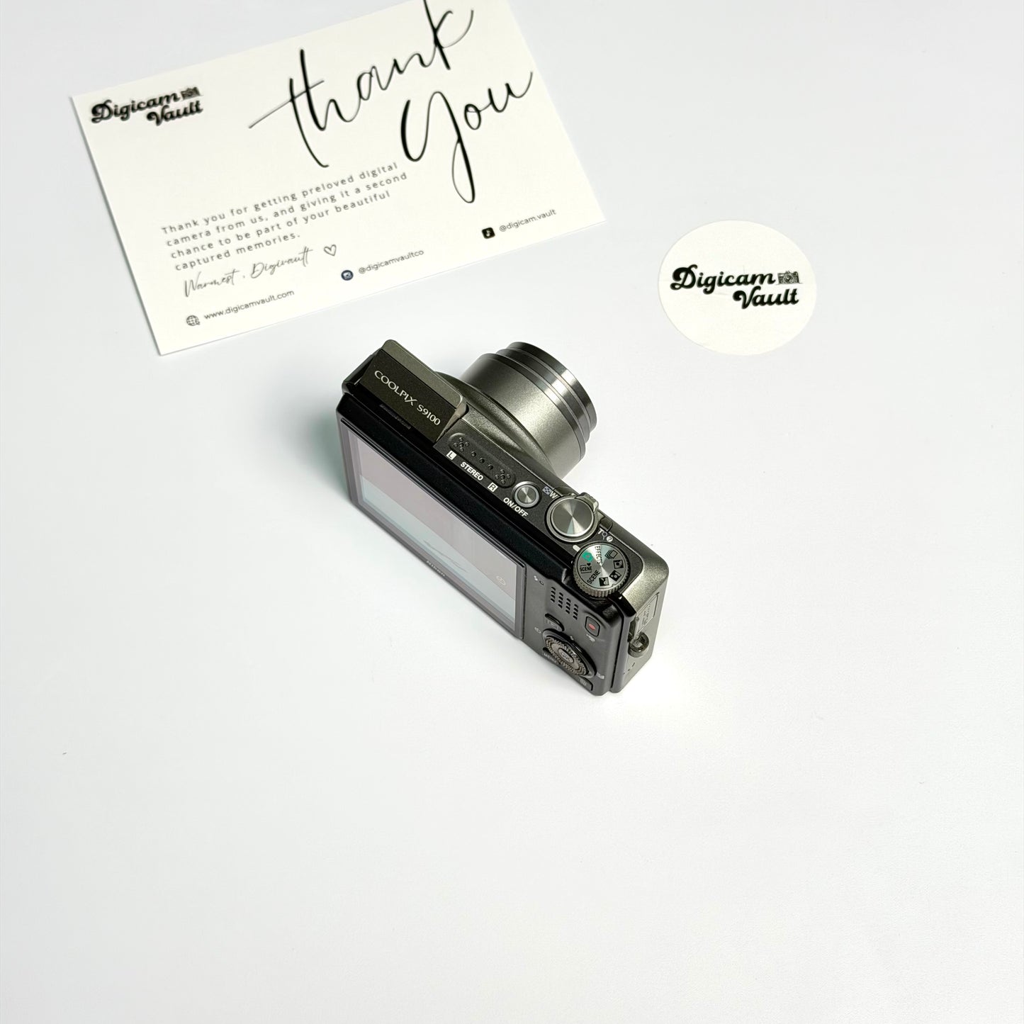 NIKON COOLPIX S9100 [SILVER]