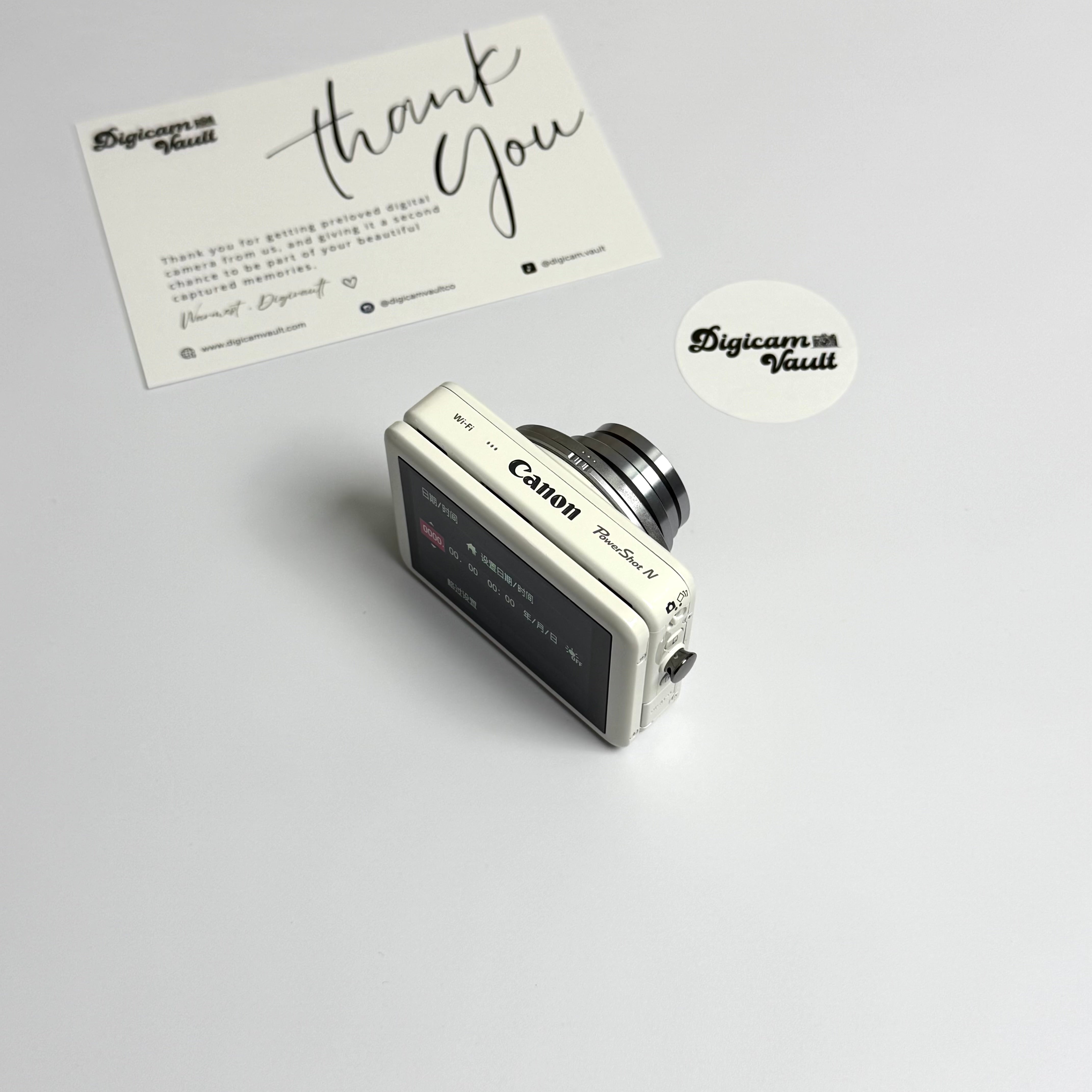CANON POWERSHOT N [WHITE] - RARE ✮