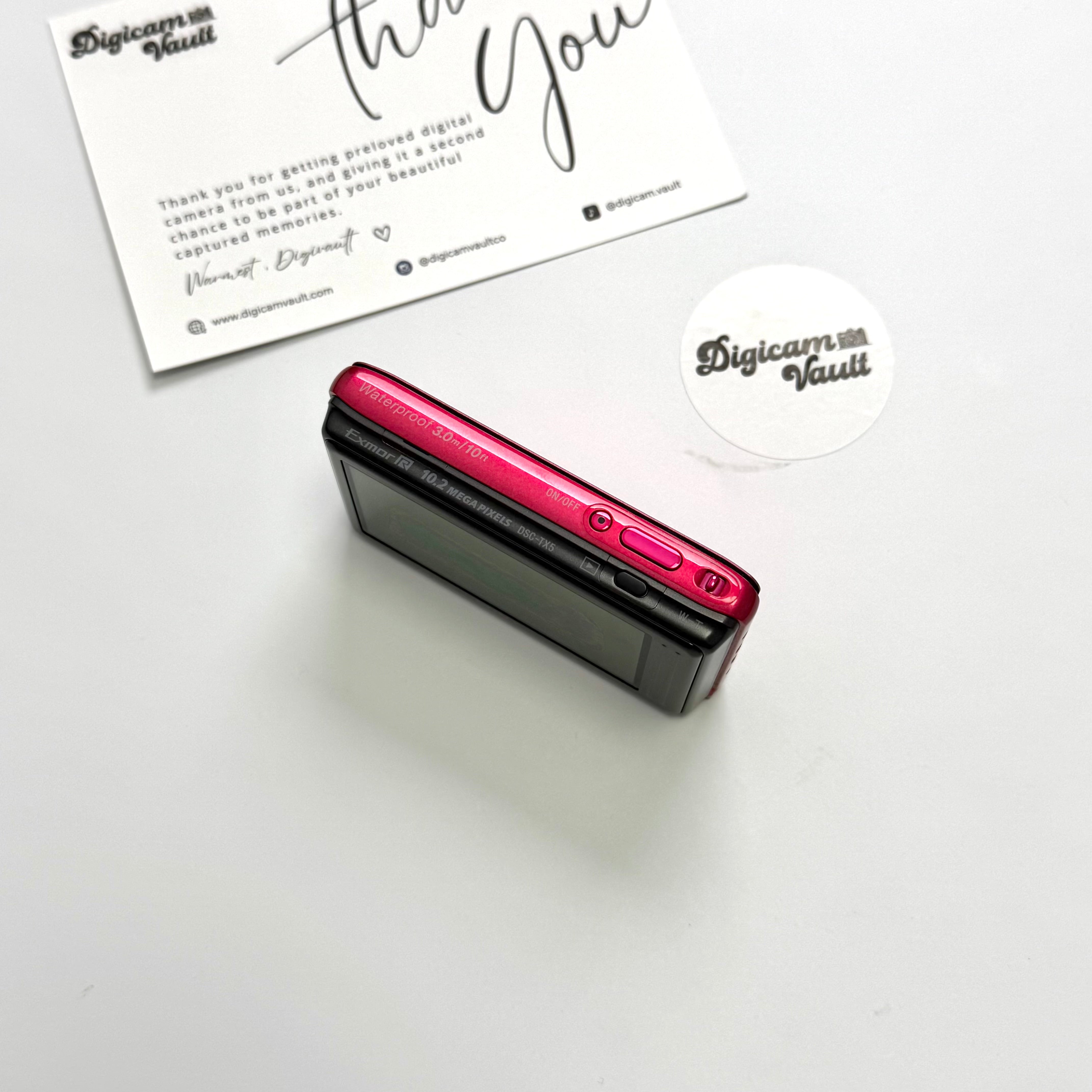 SONY CYBERSHOT DSC-TX5 [PINK]