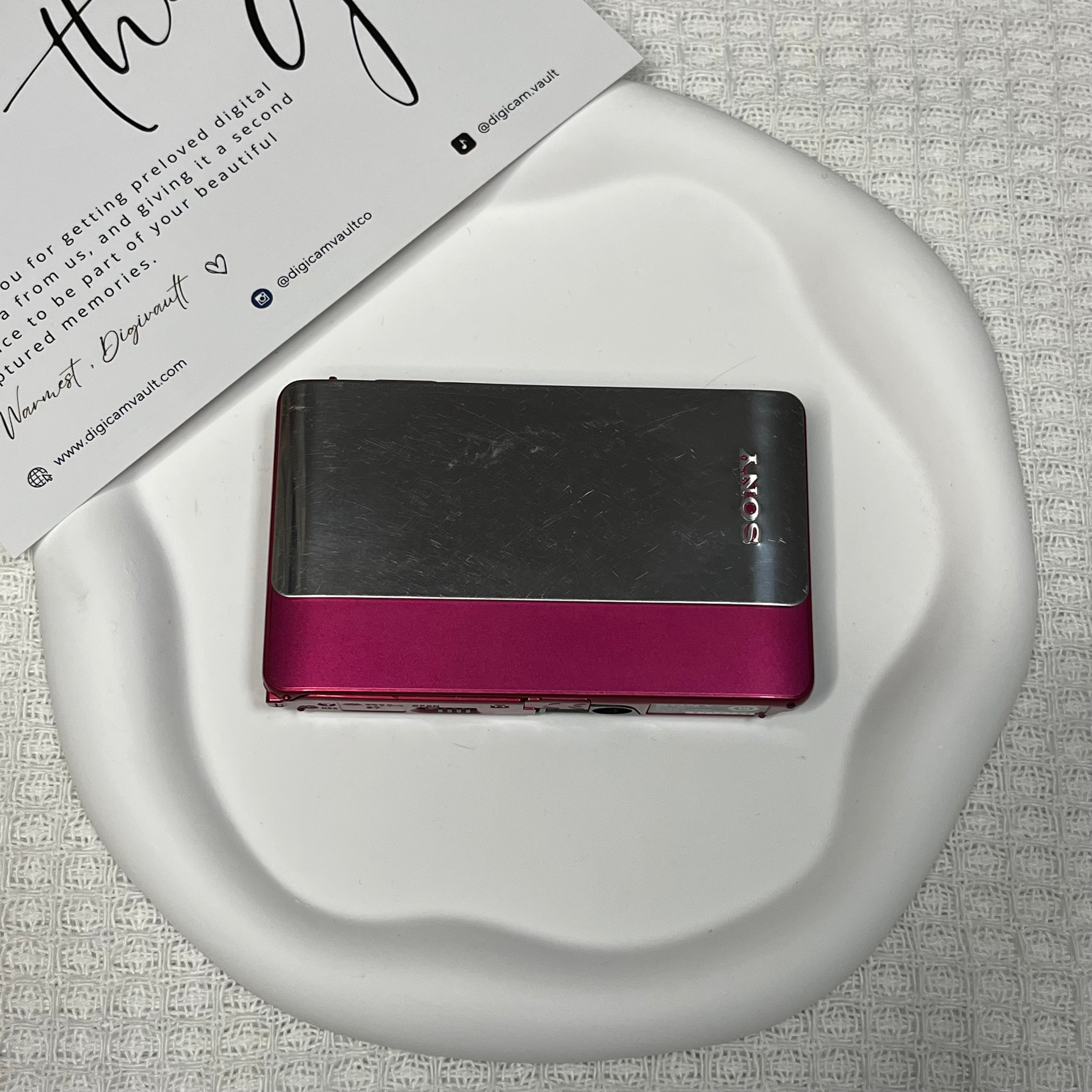 SONY CYBERSHOT DSC-TX5 [PINK]