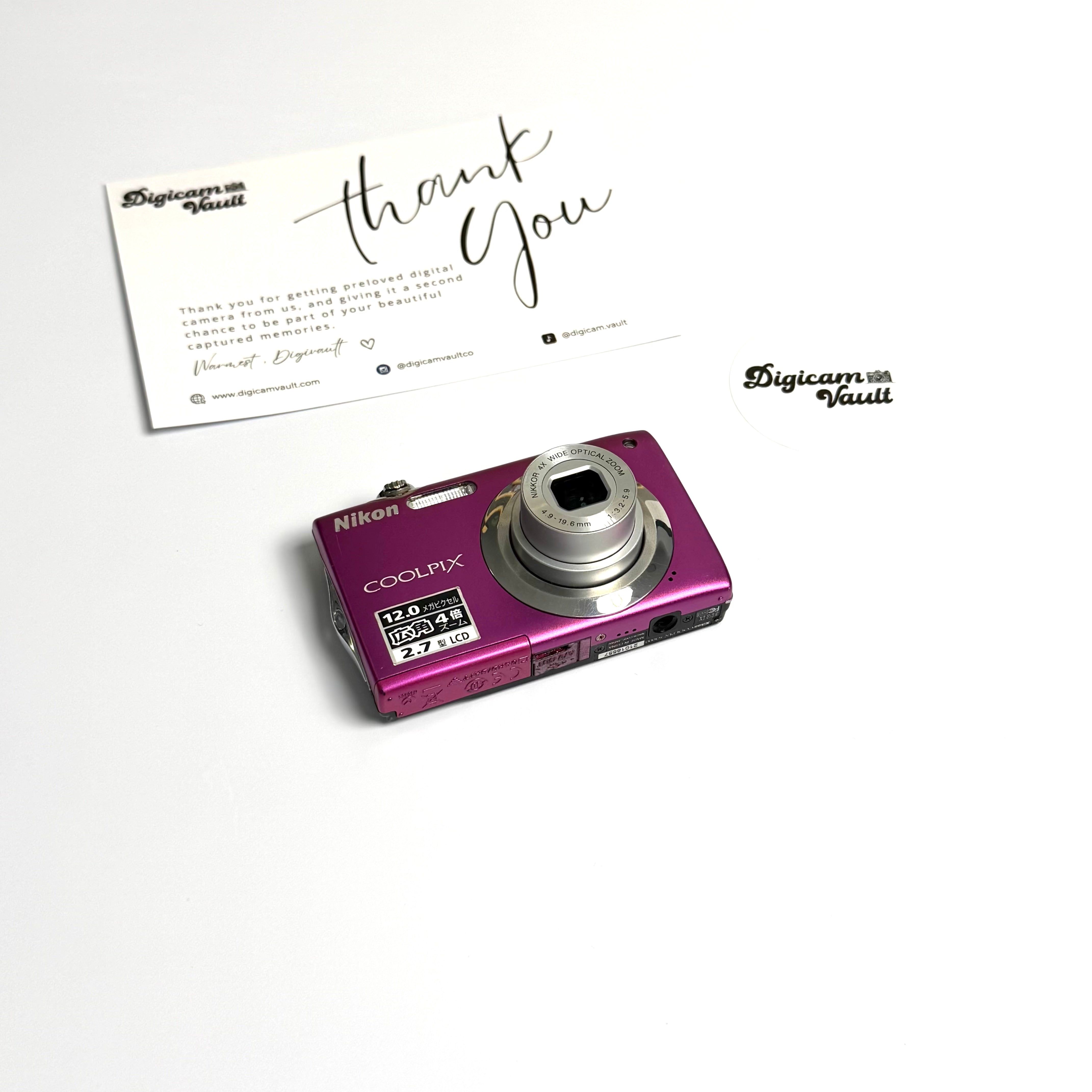 NIKON COOLPIX S3000 [PURPLE]