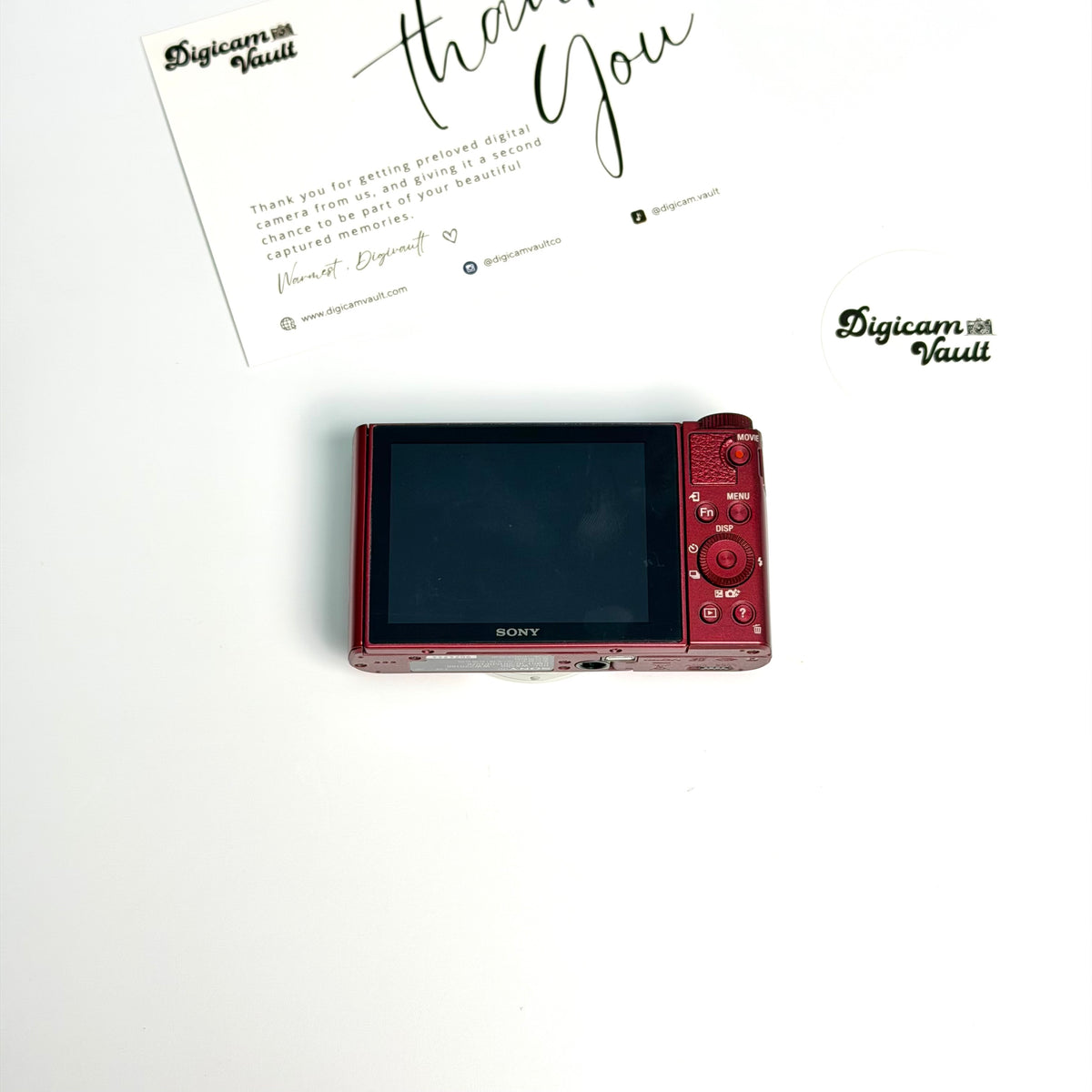 SONY CYBERSHOT DSC-WX500 [RED] - RARE ✮