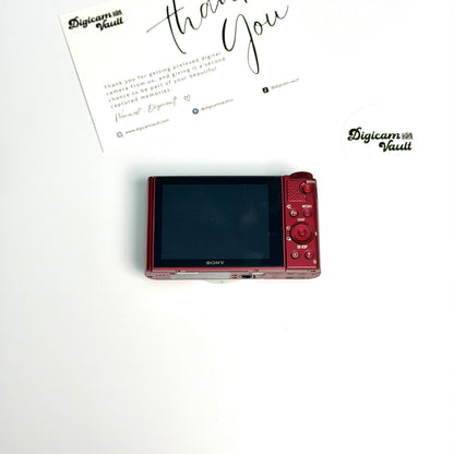 SONY CYBERSHOT DSC-WX500 [RED] - RARE ✮