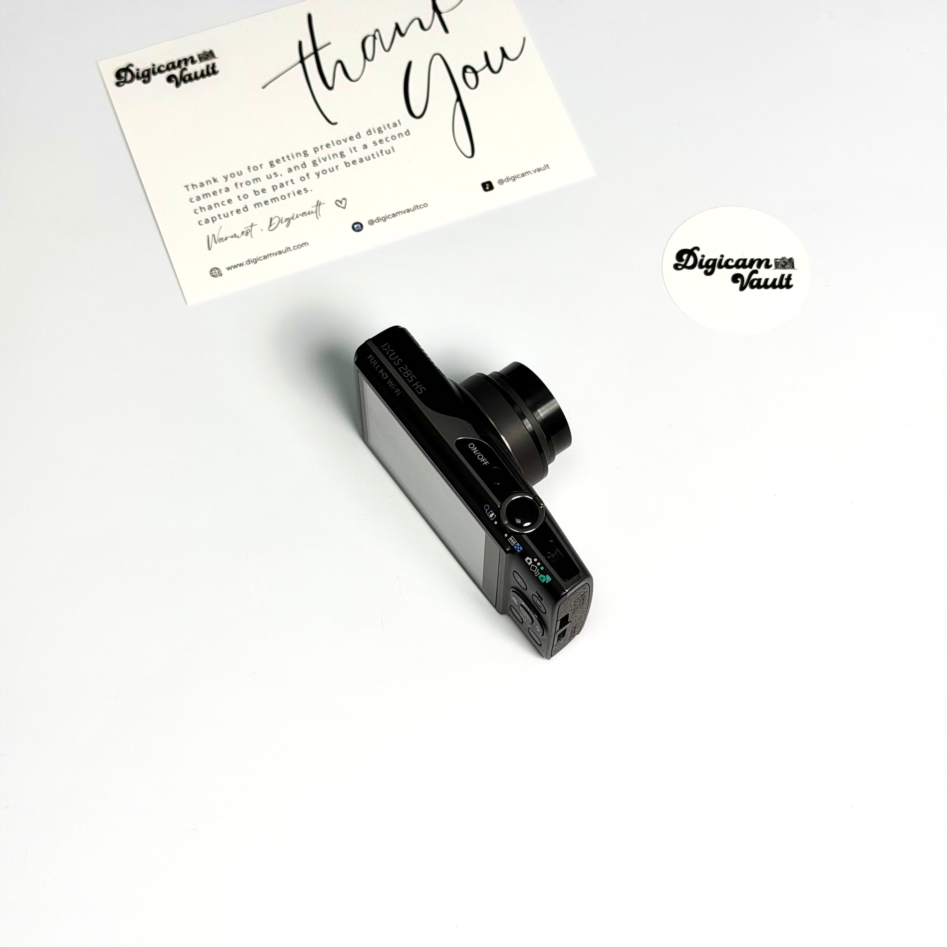 CANON POWERSHOT ELPH 360 HS / IXUS 285 [BLACK] - POPULAR ✮